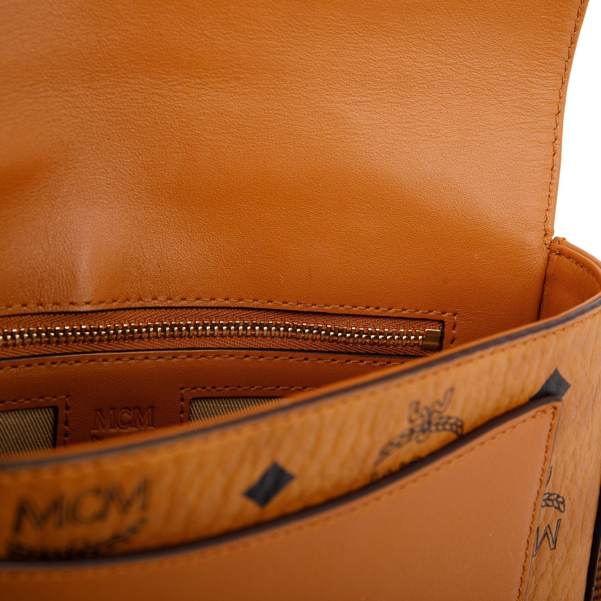 MCM Small Visetos Millie Crossbody Bag