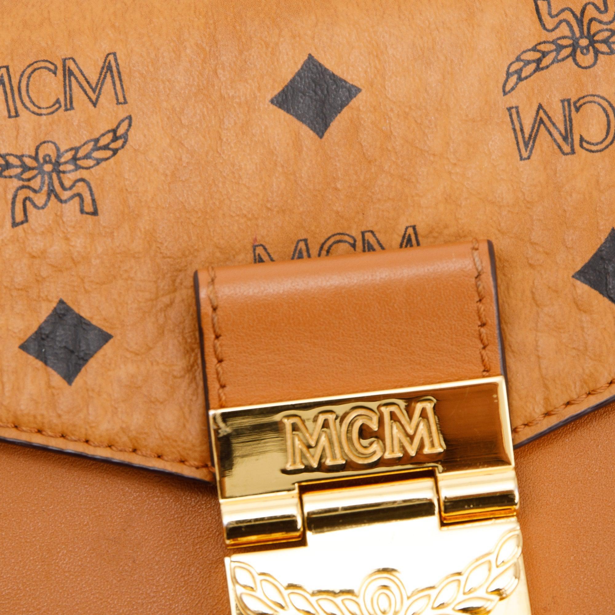 MCM Small Visetos Millie Crossbody Bag