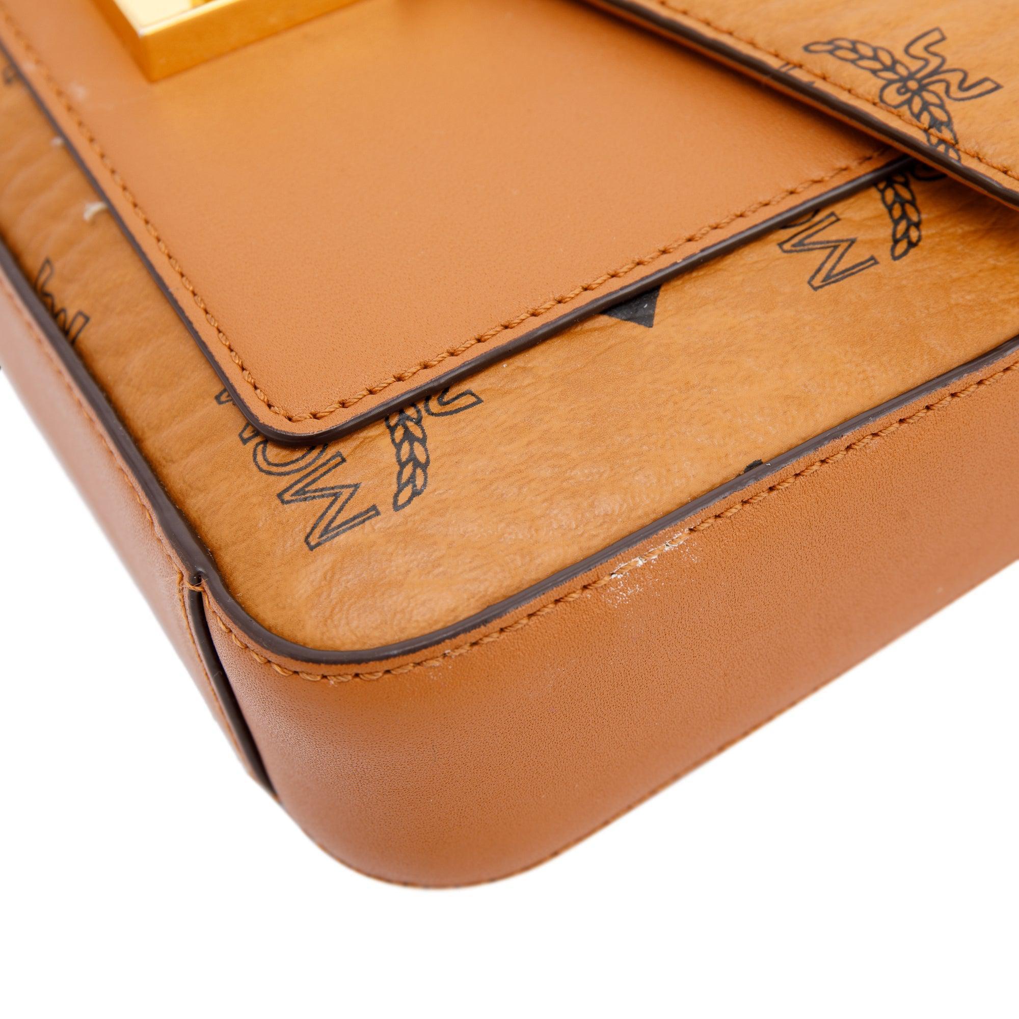 MCM Small Visetos Millie Crossbody Bag