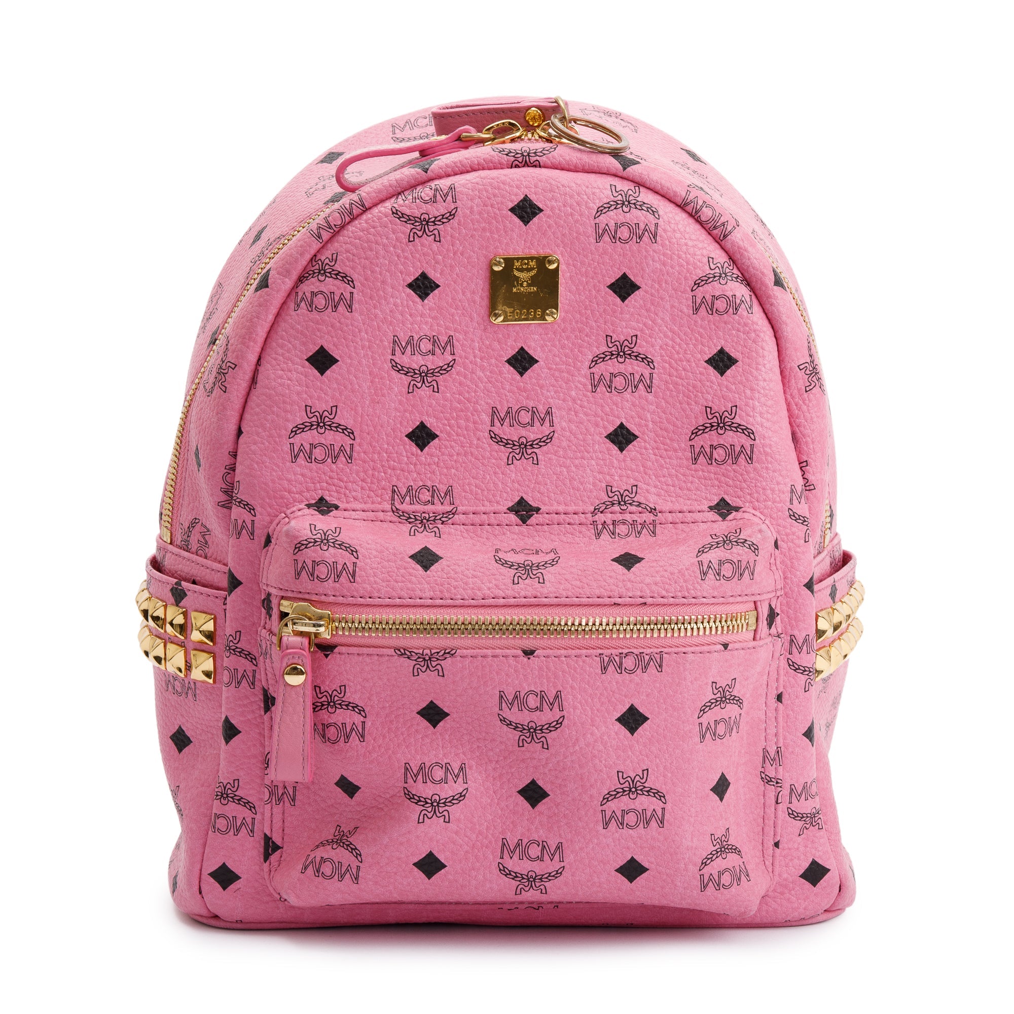 MCM Small Visetos Stark Side Studs Backpack