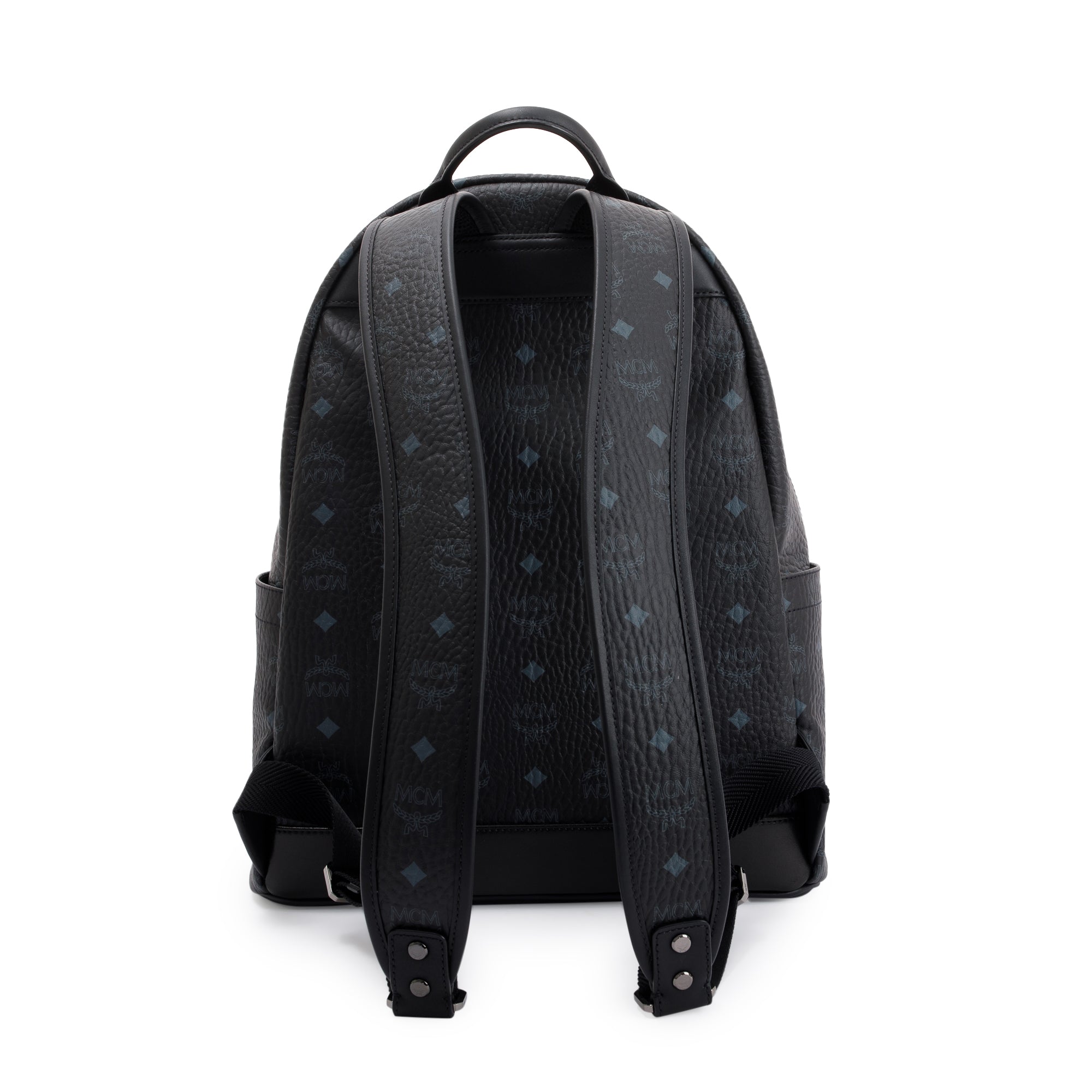MCM Visetos Stark Tech Flower Backpack