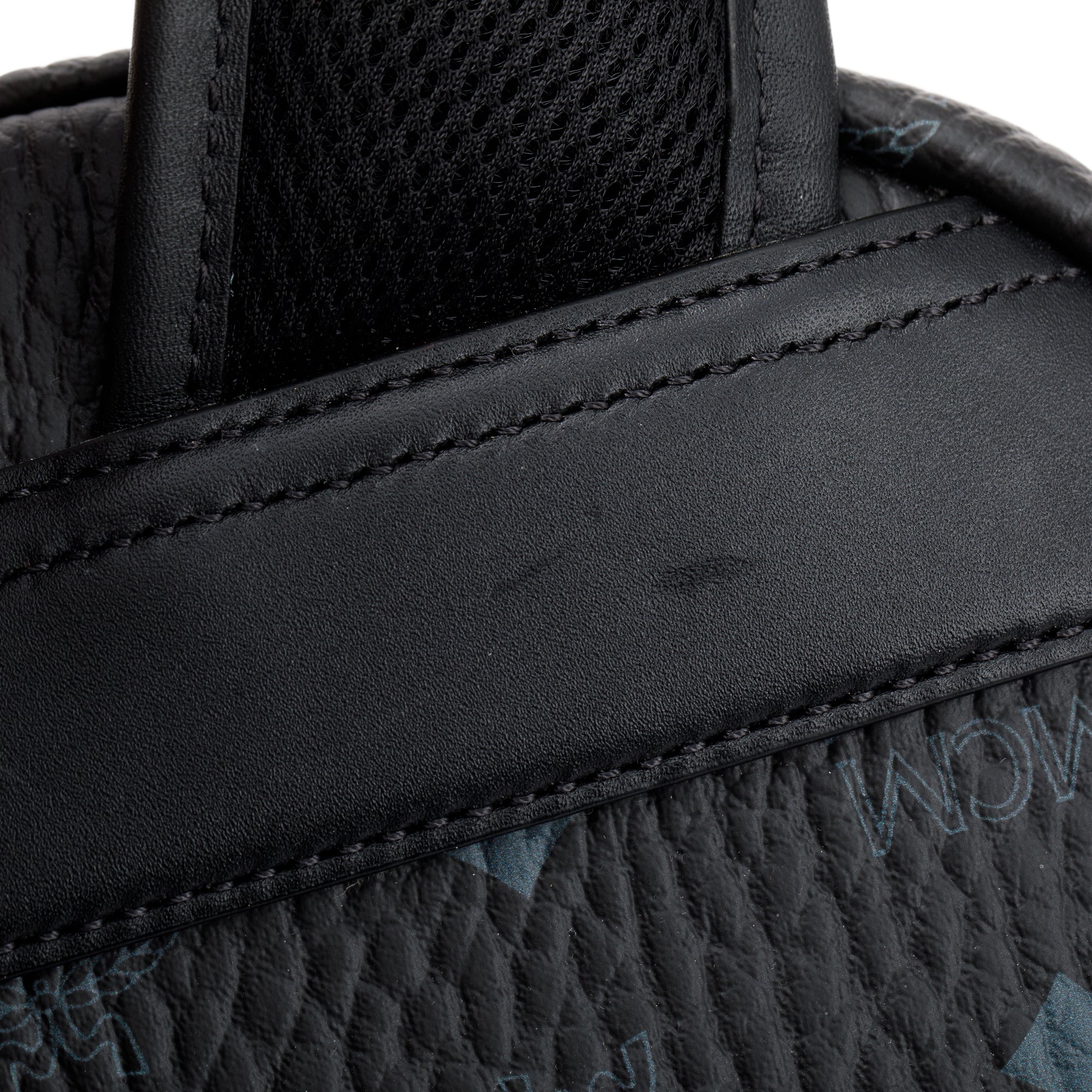 MCM Visetos Stark Tech Flower Backpack