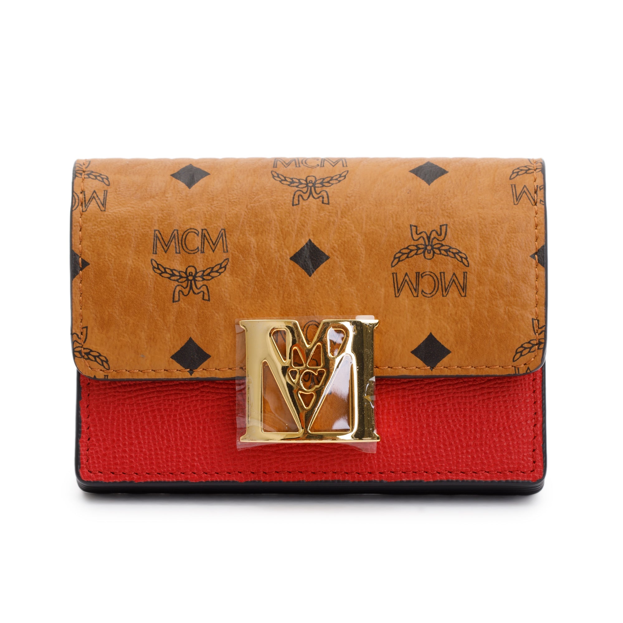 MCM Visetos Tracy Card Wallet w/ Box