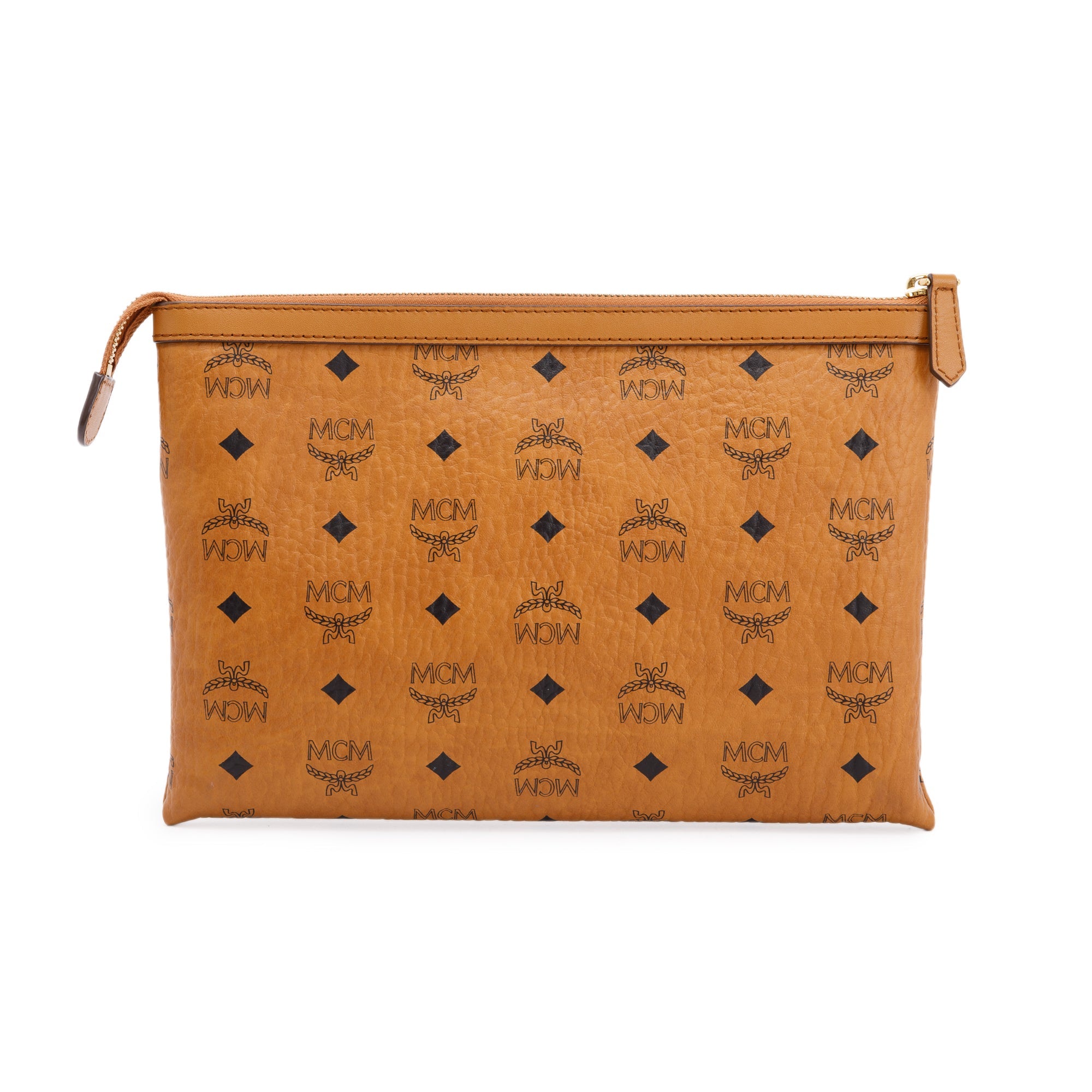 MCM Visetos Zip Pouch