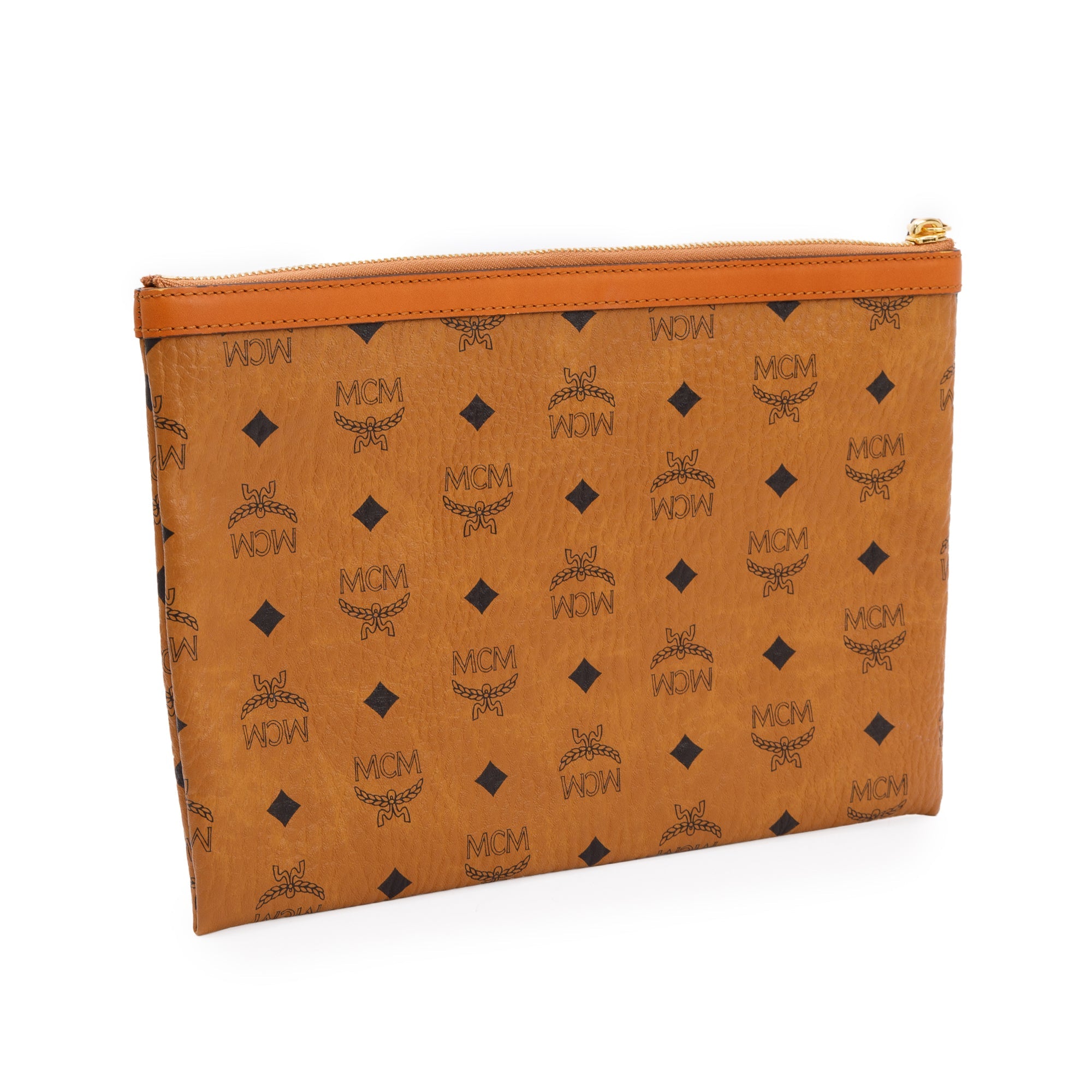 MCM Visetos Zip Pouch