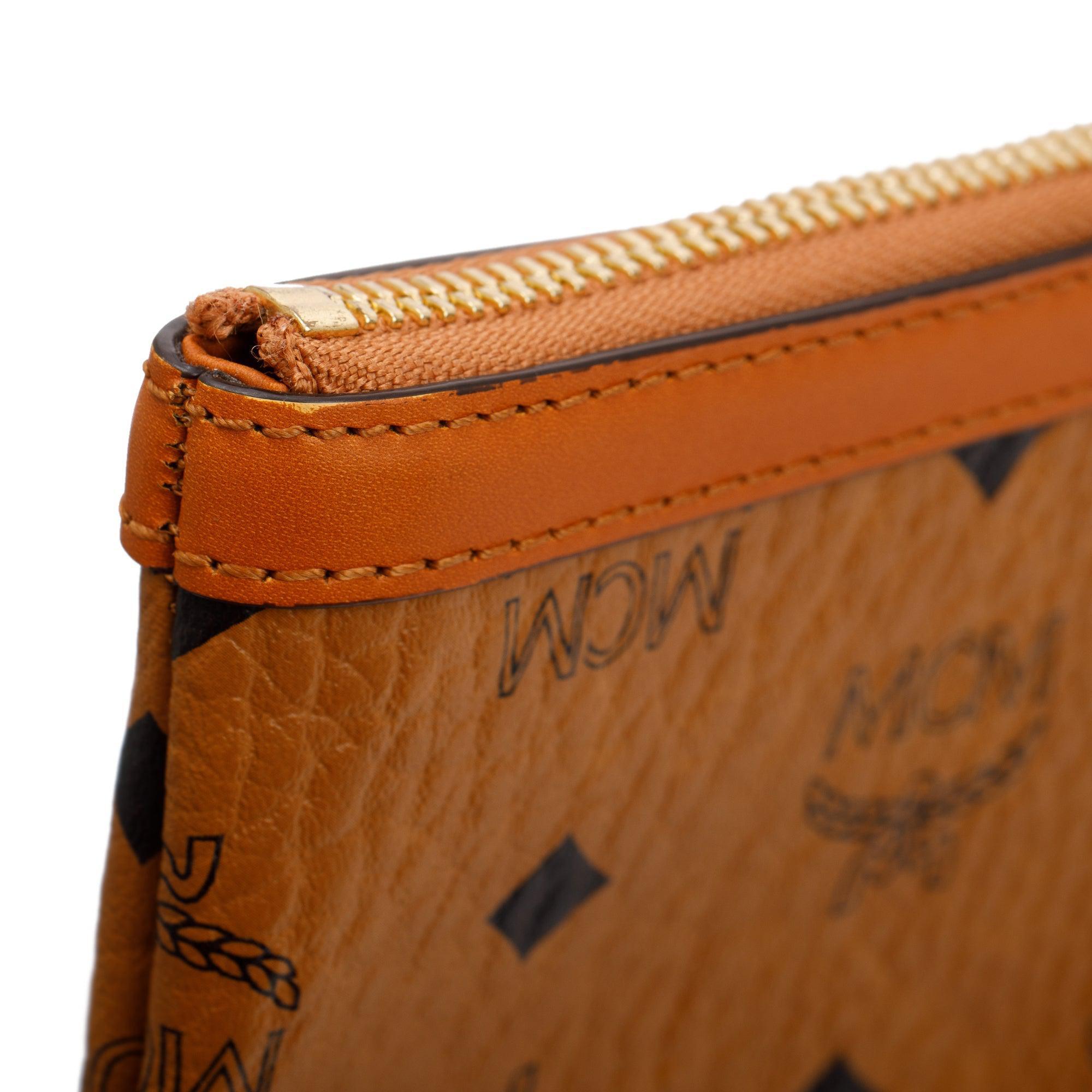 MCM Visetos Zip Pouch