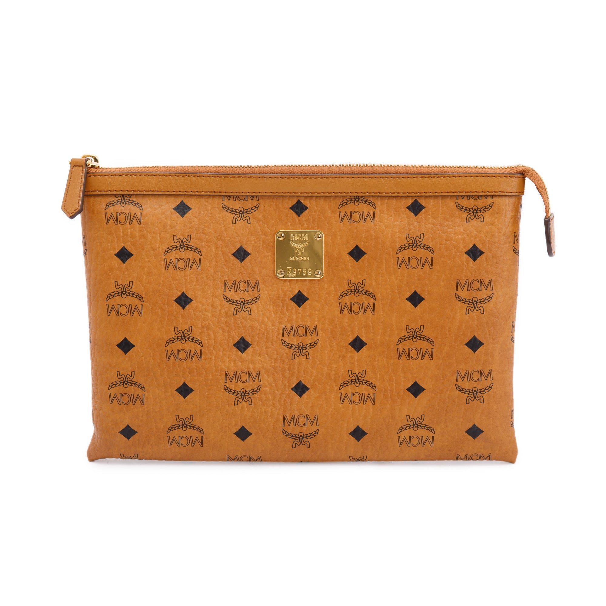 MCM Visetos Zip Pouch