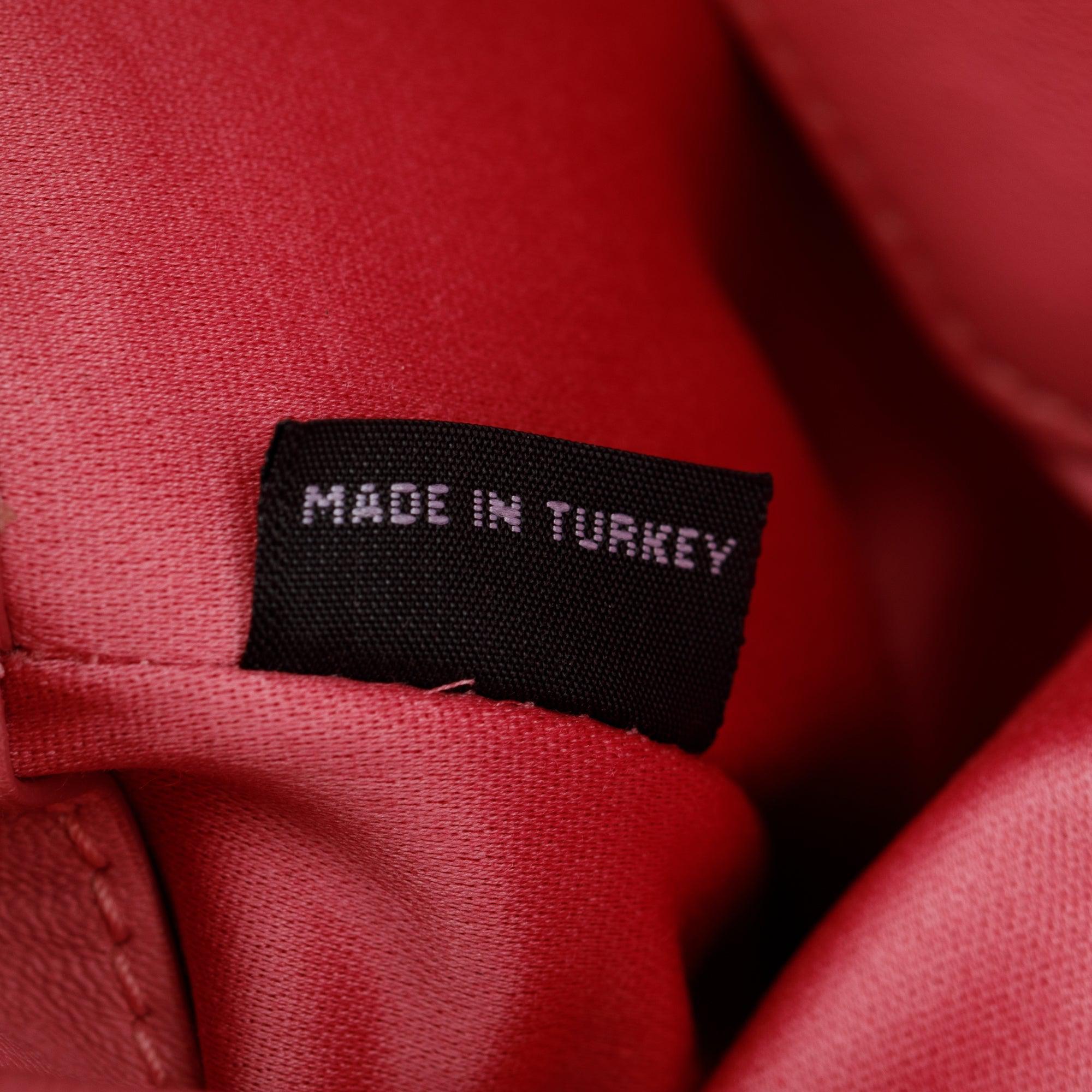 Miu Miu Pink Matelasse Nappa Wrystlet Clutch Bag w/ Authenticity Card