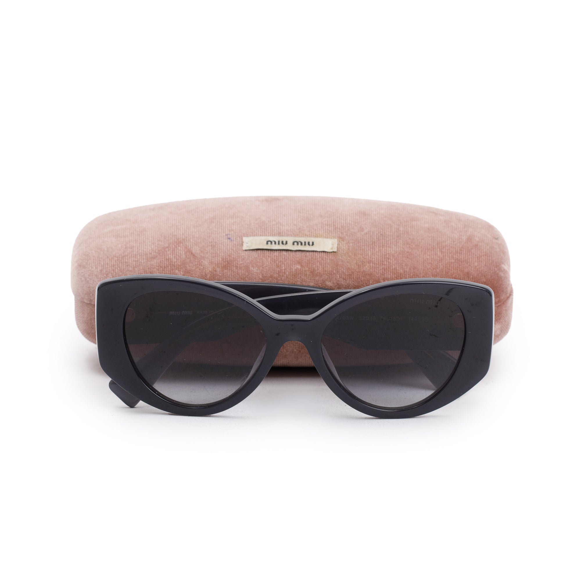 Miu Miu SMU03W Cat Eye Sunglasses w/ Case