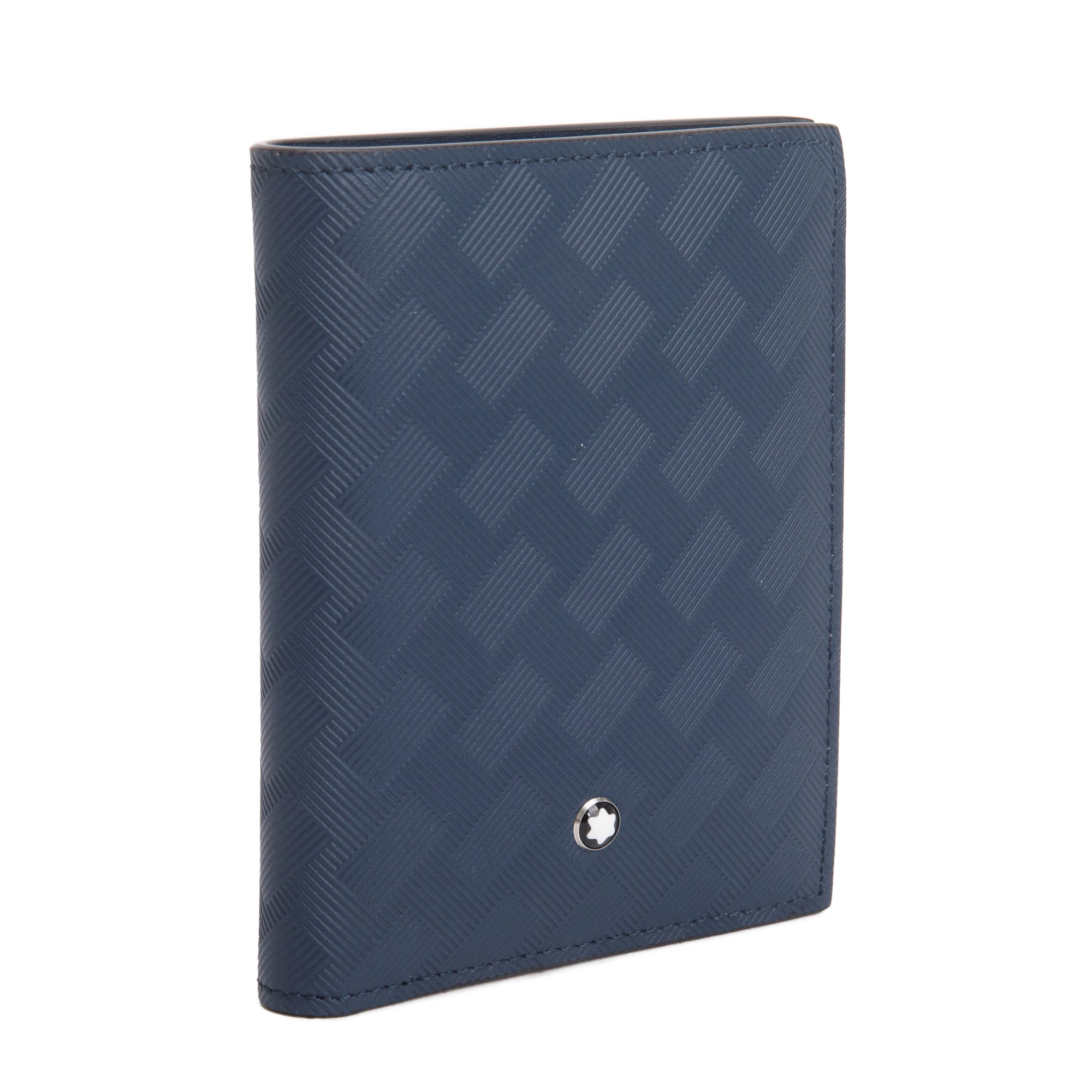 Montblanc 2024 Blue Leather Extreme 3.0 Compact Wallet w/ Box & Receipt