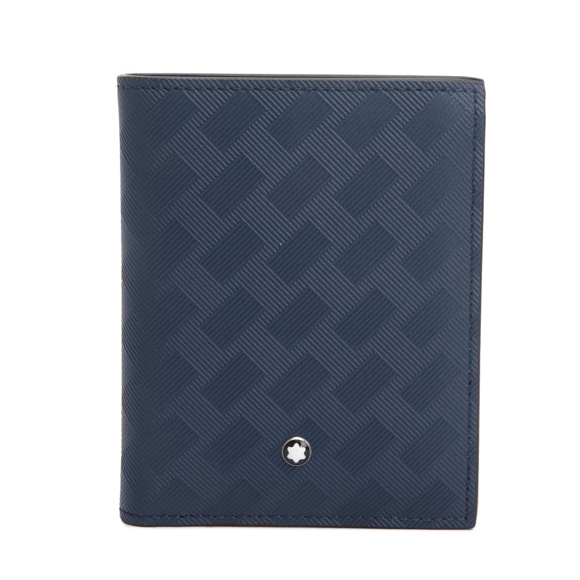 Montblanc 2024 Blue Leather Extreme 3.0 Compact Wallet w/ Box & Receipt