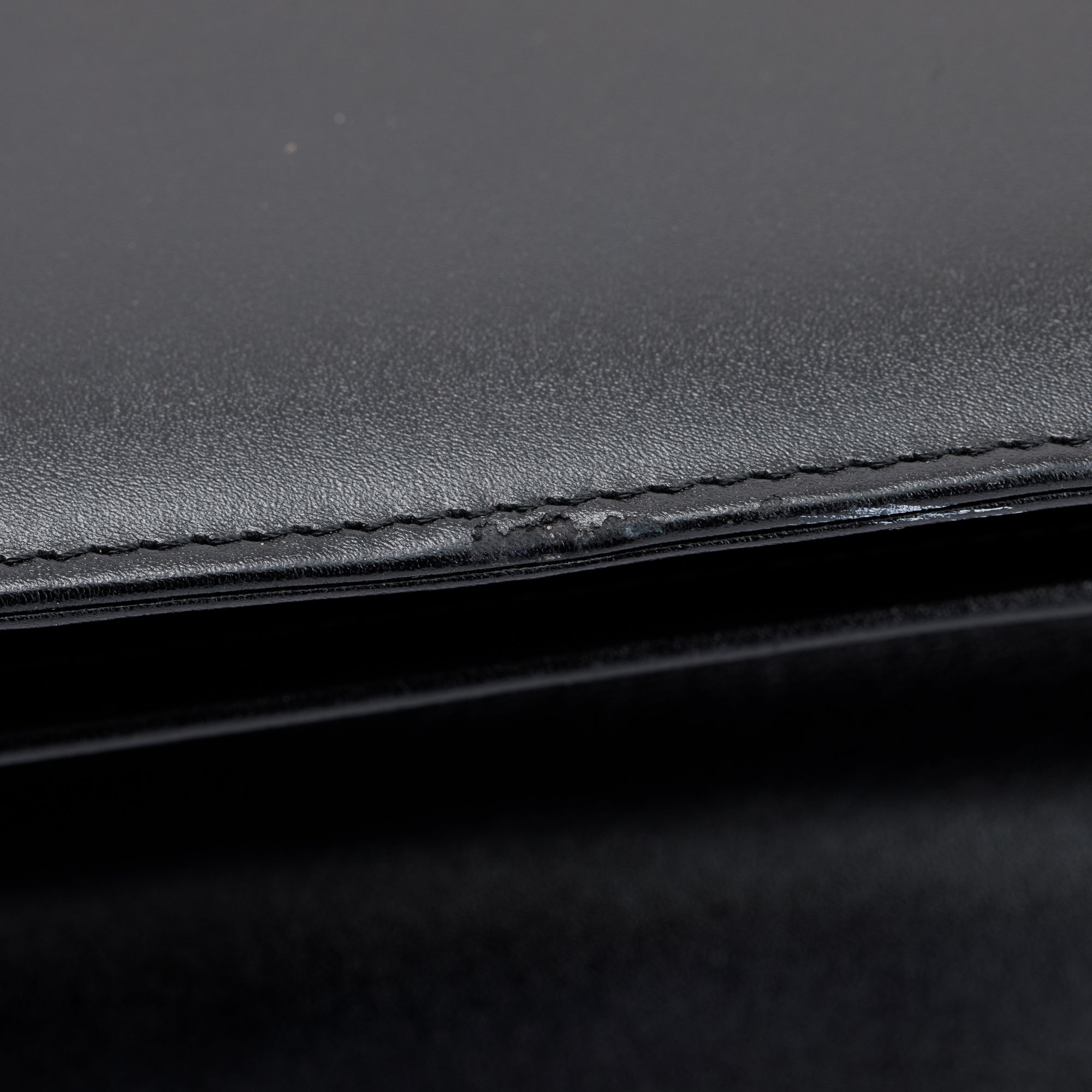 Montblanc Black Calfskin Meisterstuck Double-Gusset Briefcase w/ Receipt