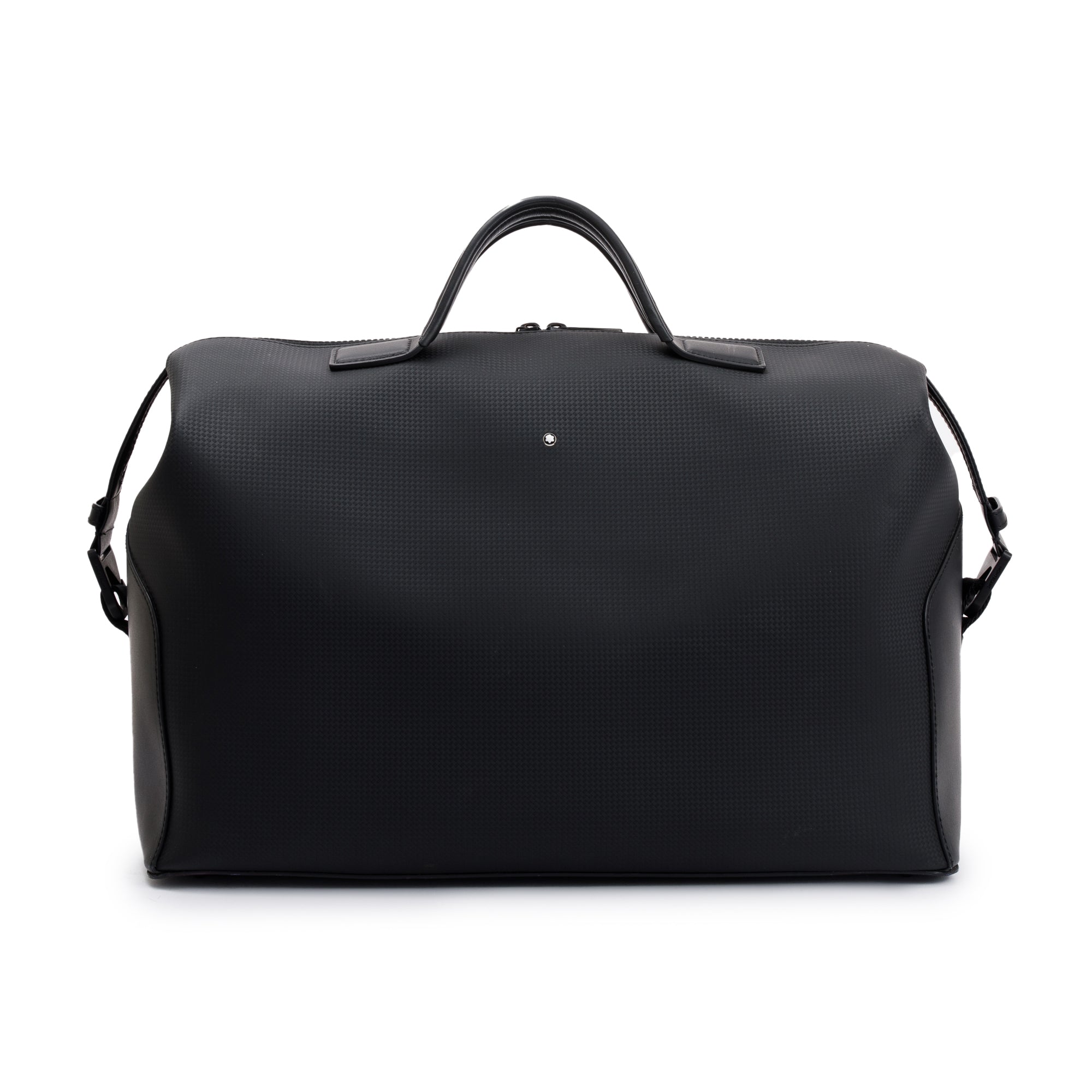 Montblanc Black Leather Extreme 2.0 Duffle Bag w/ Strap & Receipt