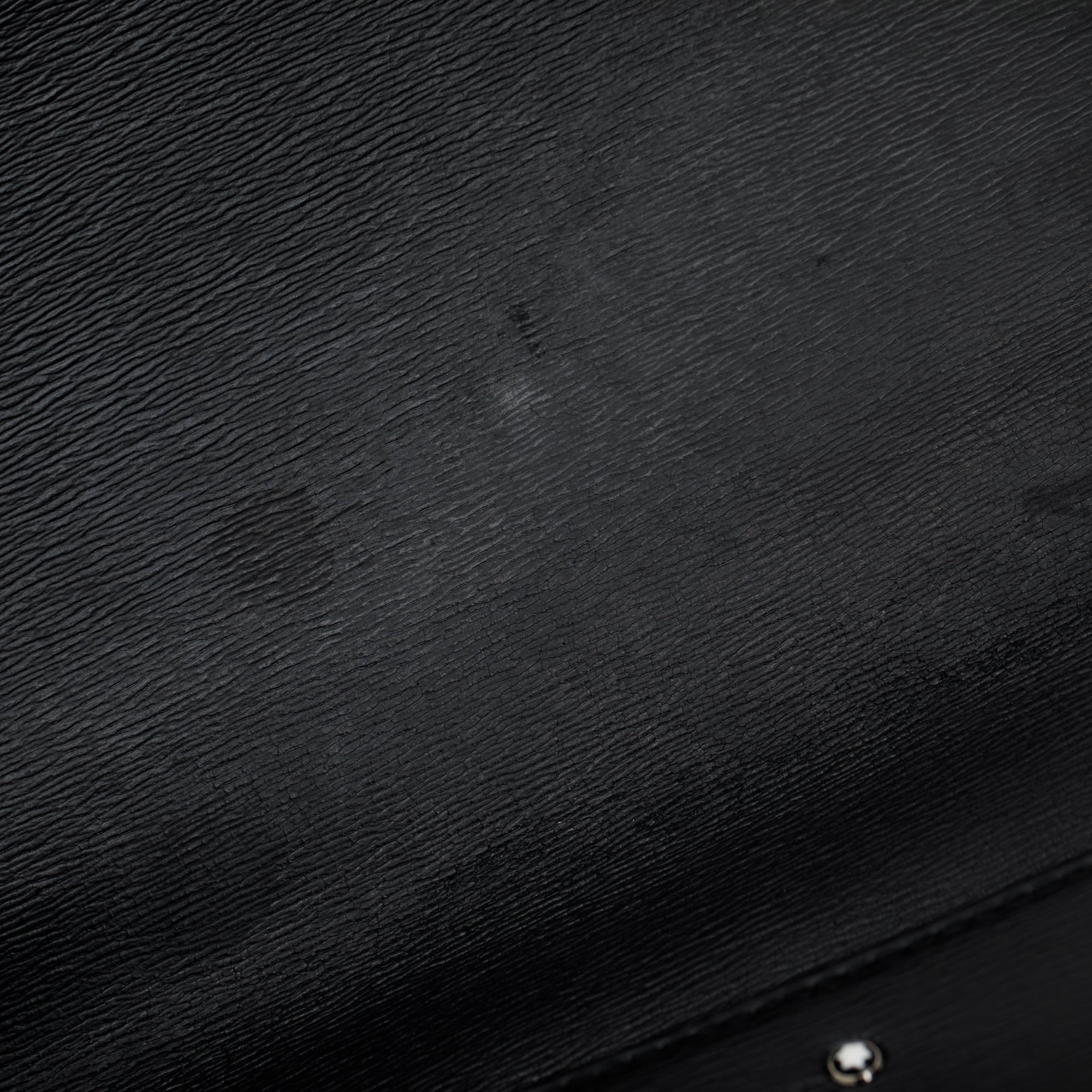 Montblanc Black Leather Messenger Bag