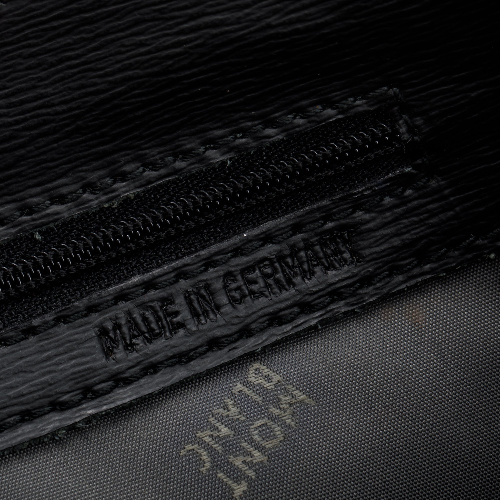 Montblanc Black Leather Messenger Bag