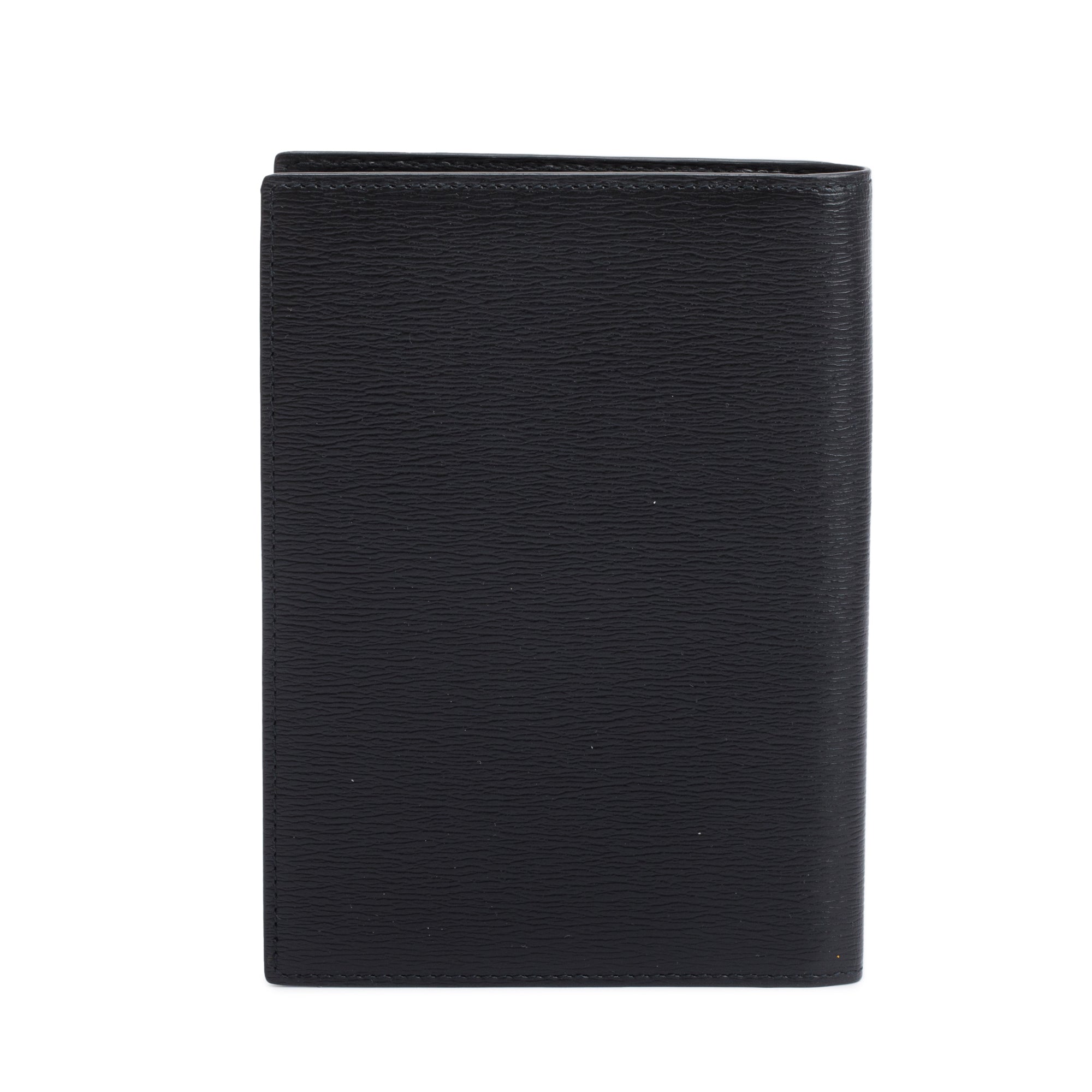 Montblanc Black Leather Passport Wallet