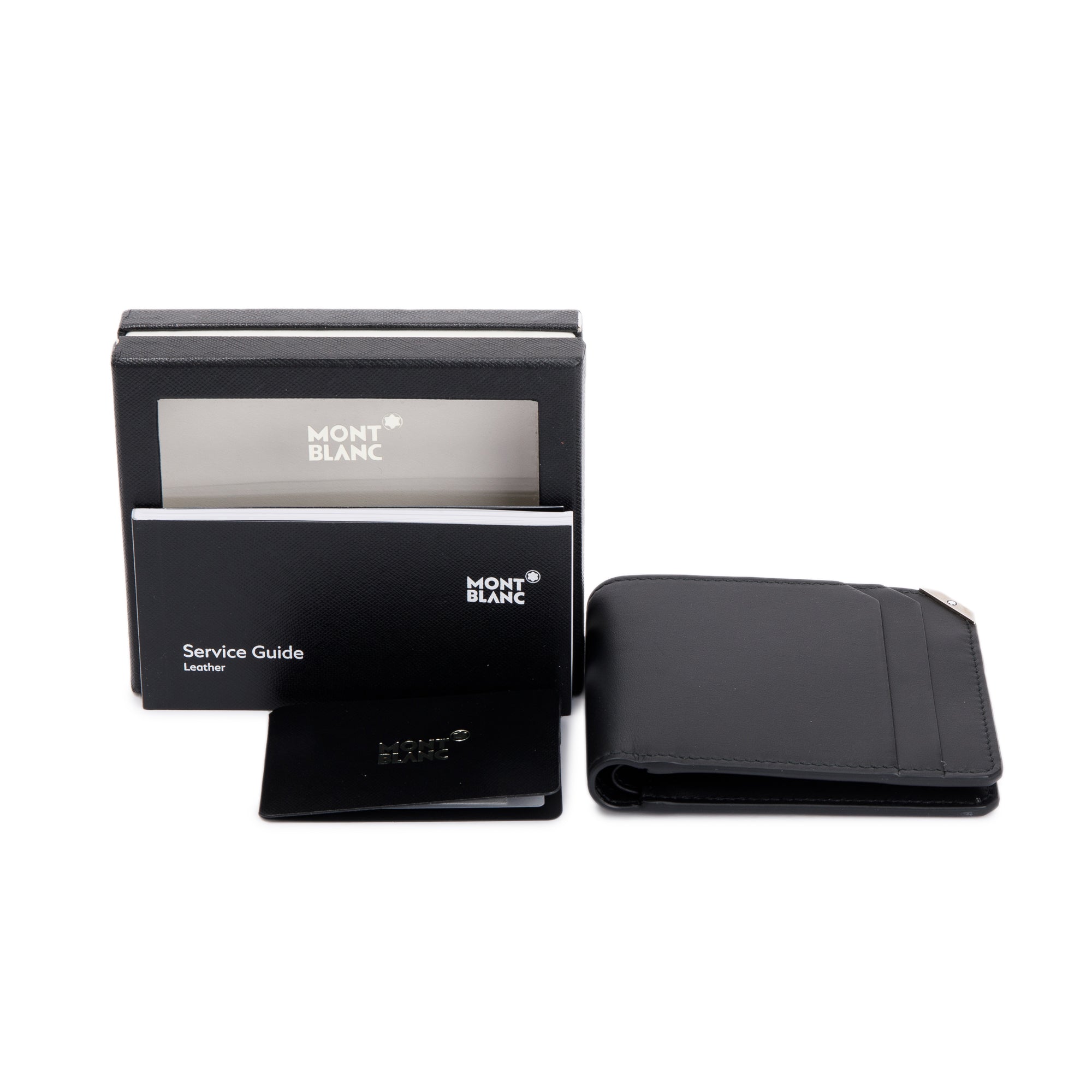 Montblanc Black Leather Urban Spirit Wallet w/ Box