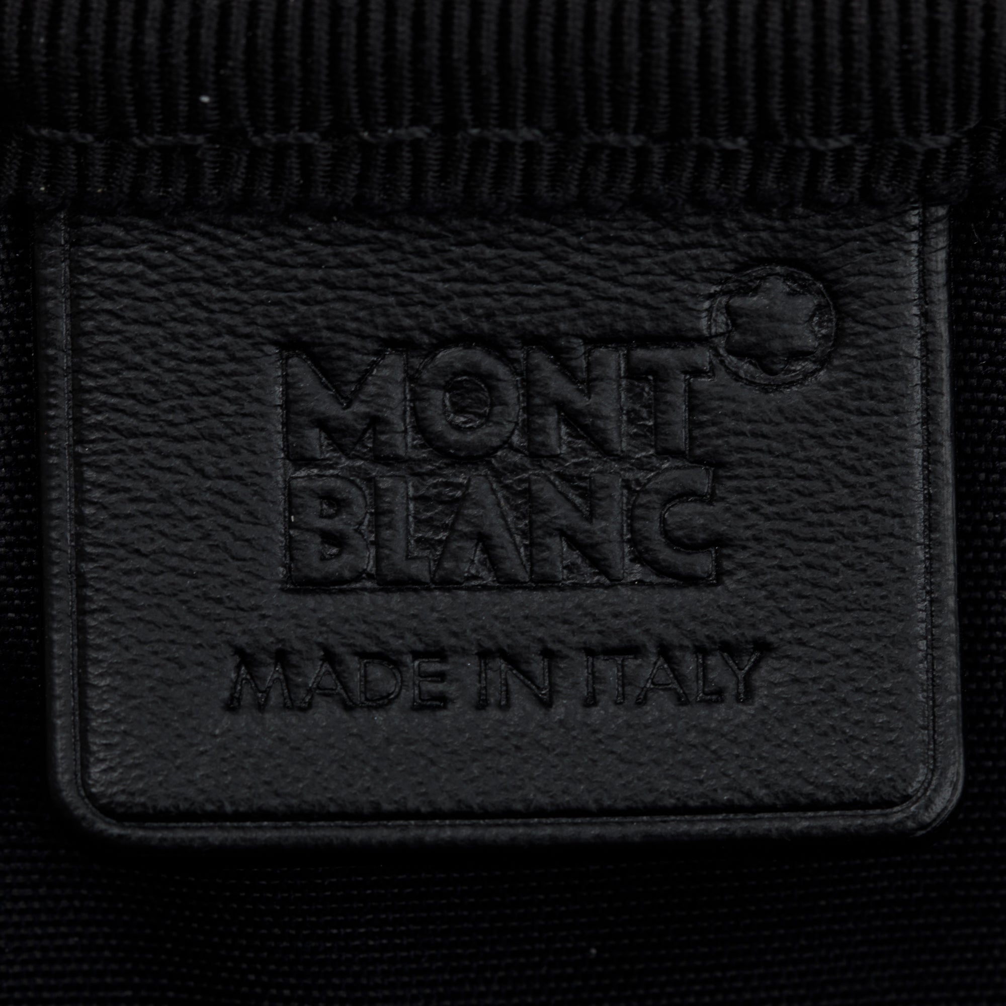 Montblanc Black Textured Leather Extreme 2.0 Zip Messenger Bag
