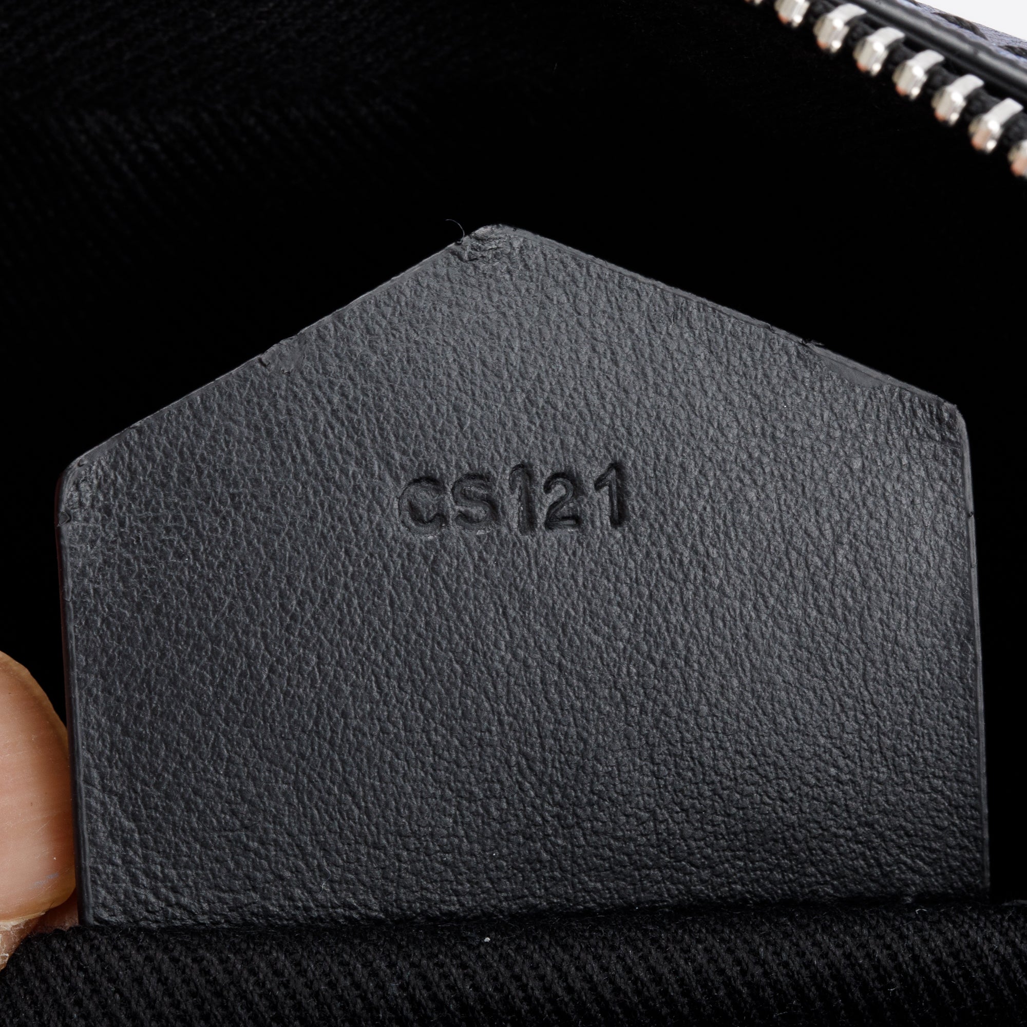 Montblanc Blue Saffiano Printed Signature Leather Maison Kitsune Messenger Bag