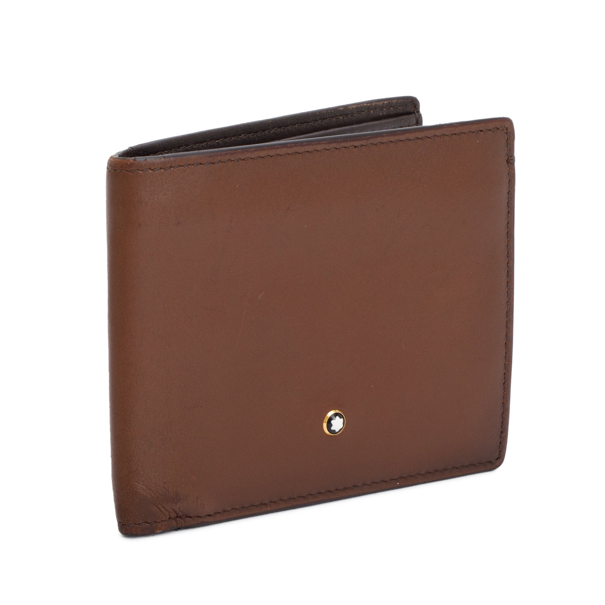 Montblanc Brown Leather 6CC Sartorial Wallet