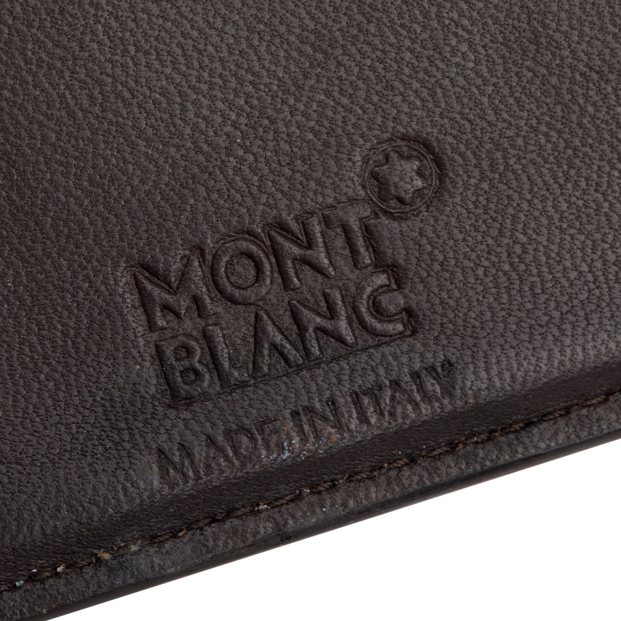 Montblanc Brown Leather 6CC Sartorial Wallet