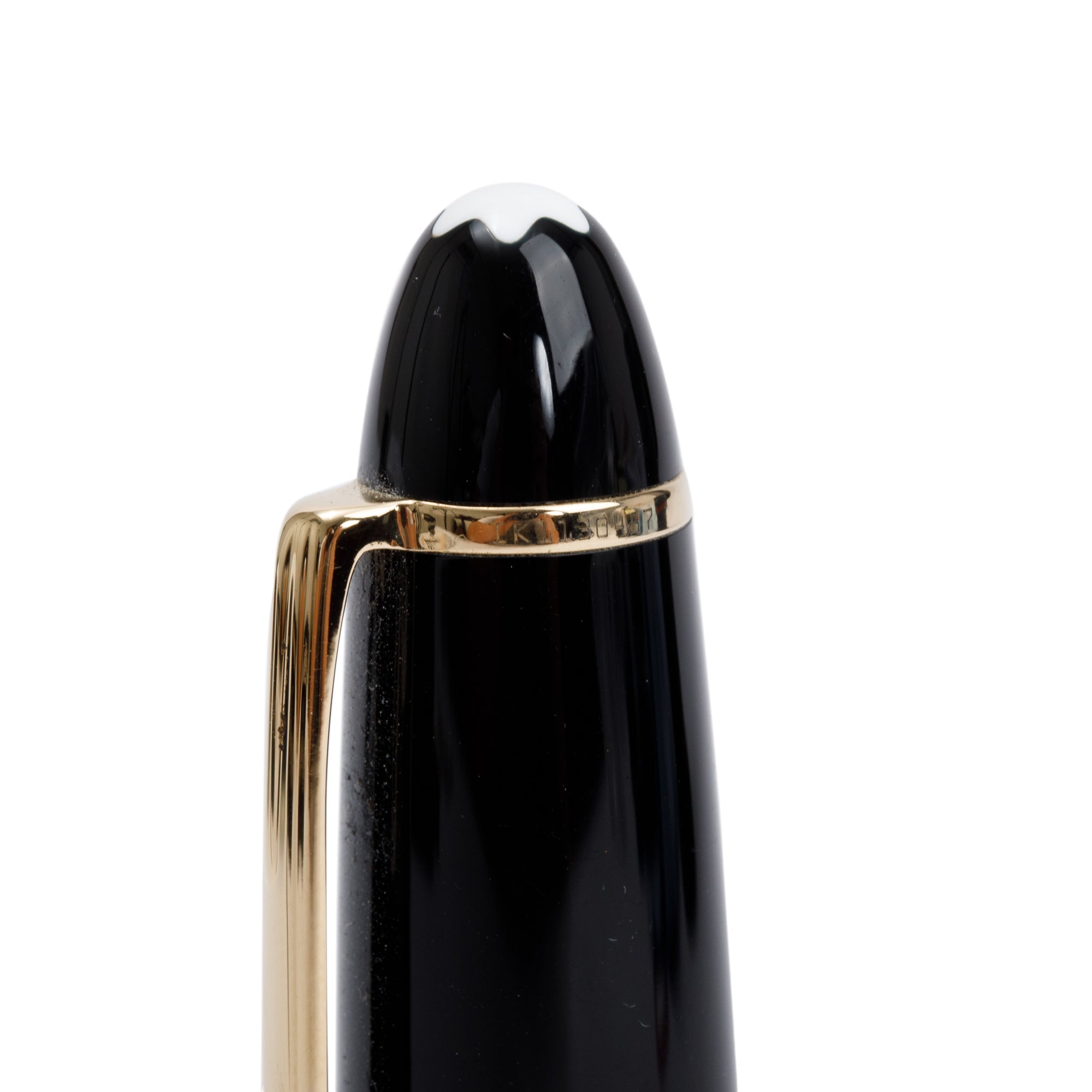 Montblanc Gold Coated Meisterstuck Legrand Fountain Pen w/ Case & Ink Refill