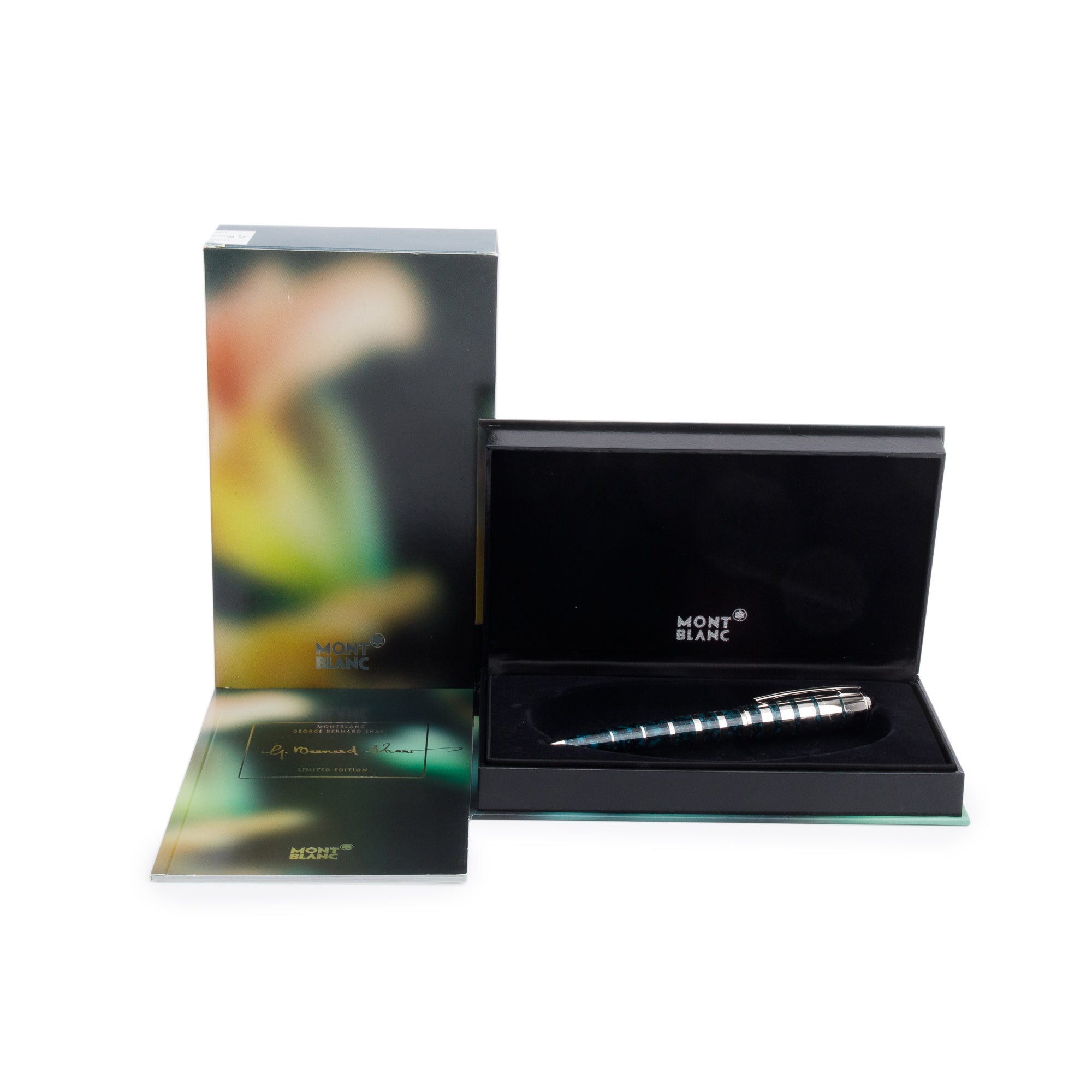 Montblanc Limited Edition Writer's Edition George Bernard Shaw Ballpoint Pen w/ Box & Papers