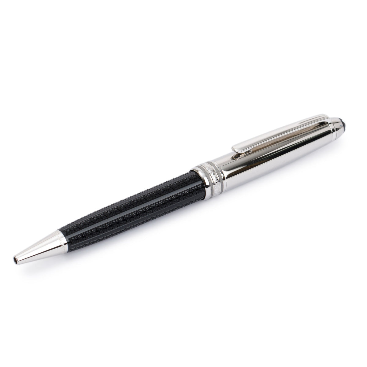 Mont Blanc Meisterstuck solitaire doué Solitaire Meisterstuck Doue Black and White Rollerball Pen
