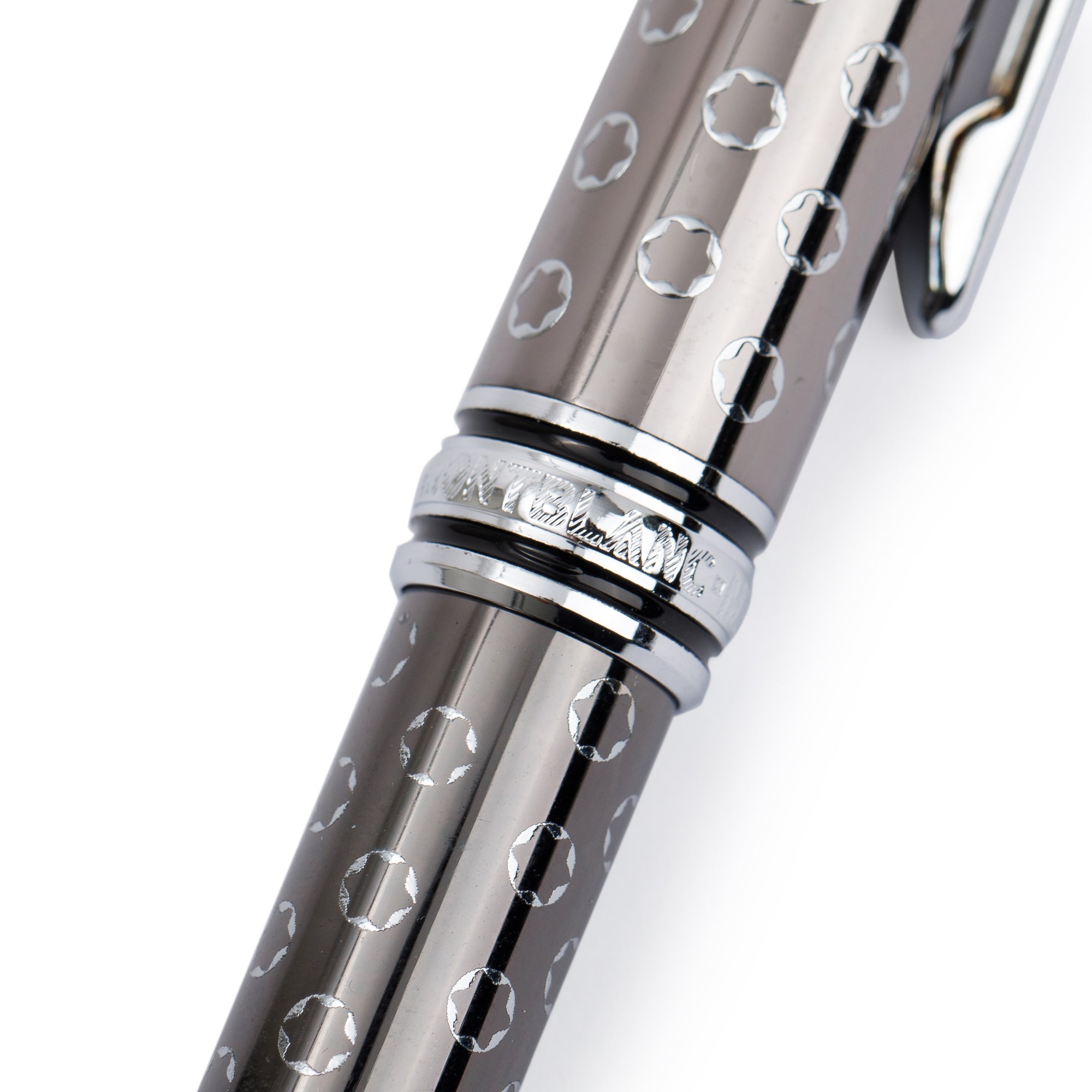 Montblanc Platinum Coated 75 Year Anniversary Special Edition Meisterstuck Lacquer Rollerball Pen