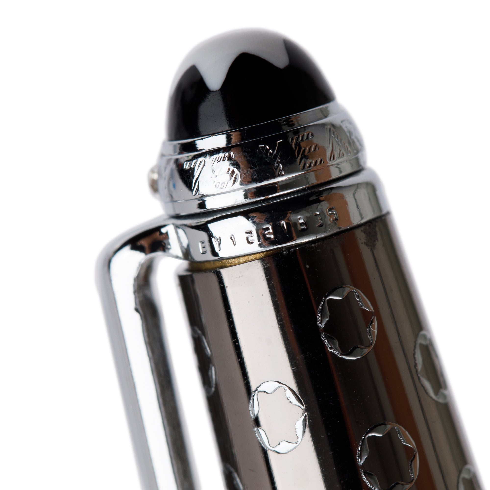 Montblanc Platinum Coated 75 Year Anniversary Special Edition Meisterstuck Lacquer Rollerball Pen