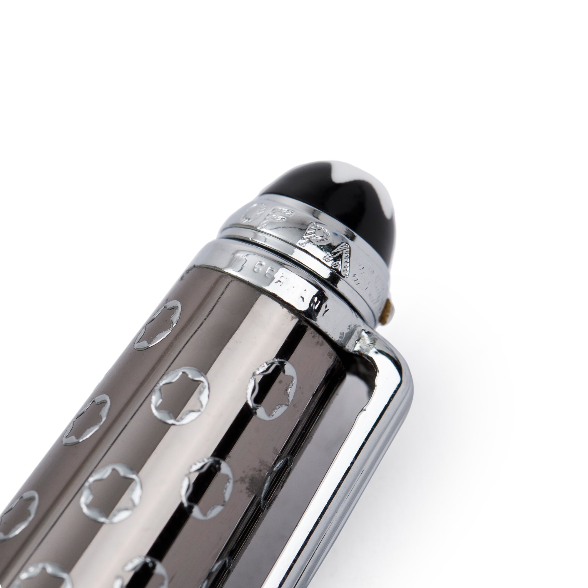 Montblanc Platinum Coated 75 Year Anniversary Special Edition Meisterstuck Lacquer Rollerball Pen