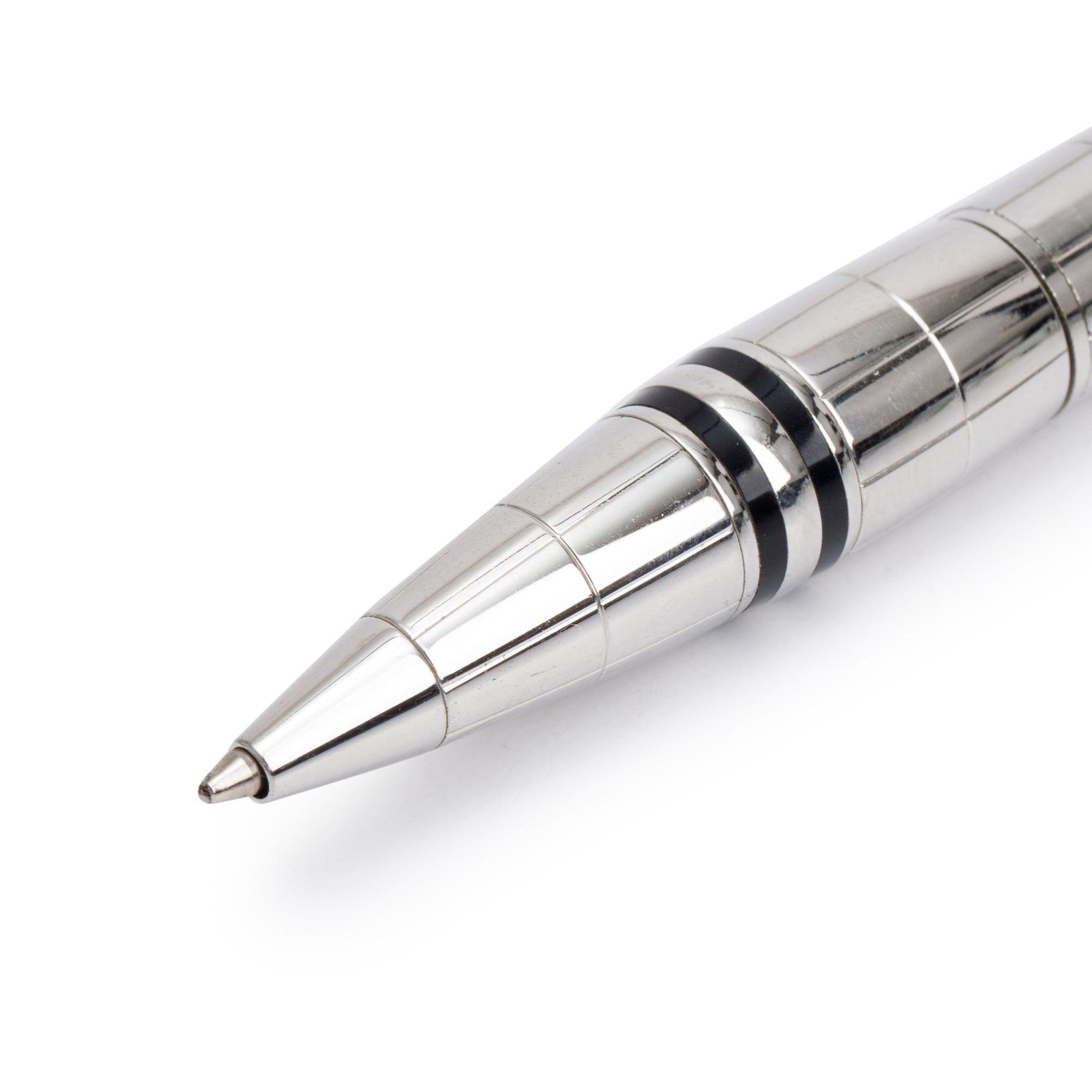 Montblanc Platinum Coated StarWalker Grid Ballpoint Pen