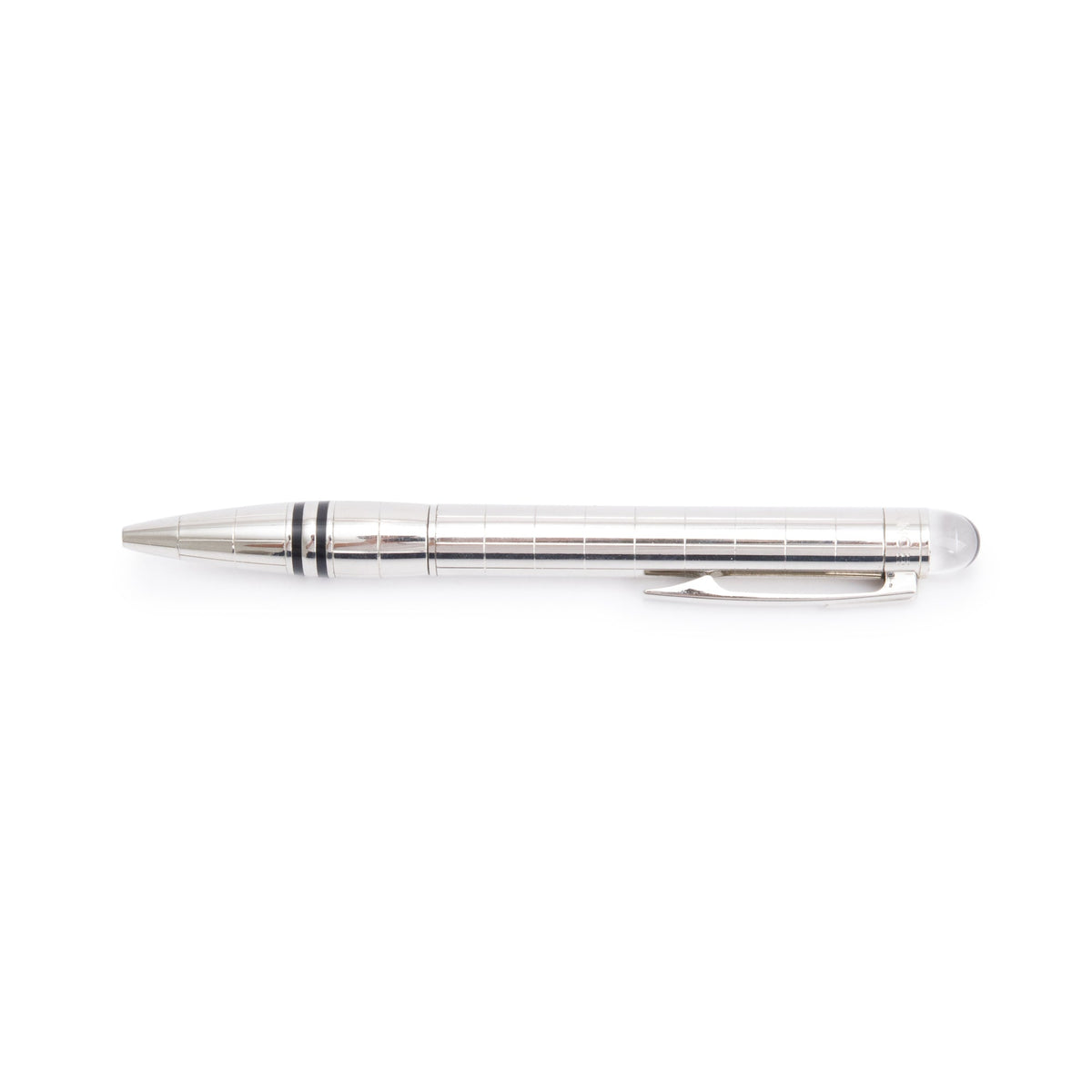 Montblanc Platinum Coated StarWalker Grid Ballpoint Pen – OLIVER'S