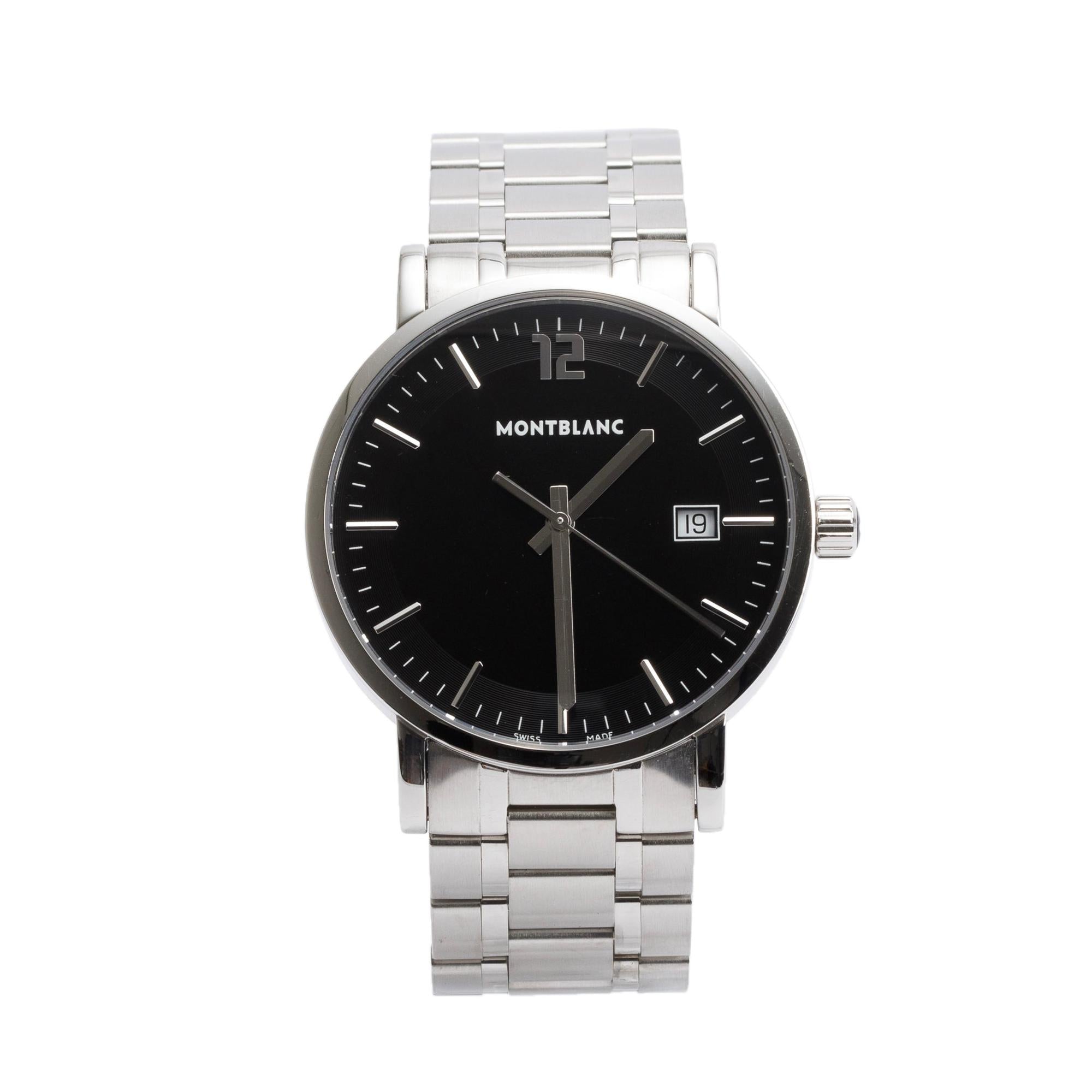 Montblanc Stainless Steel Summit 38 MM Watch 7093