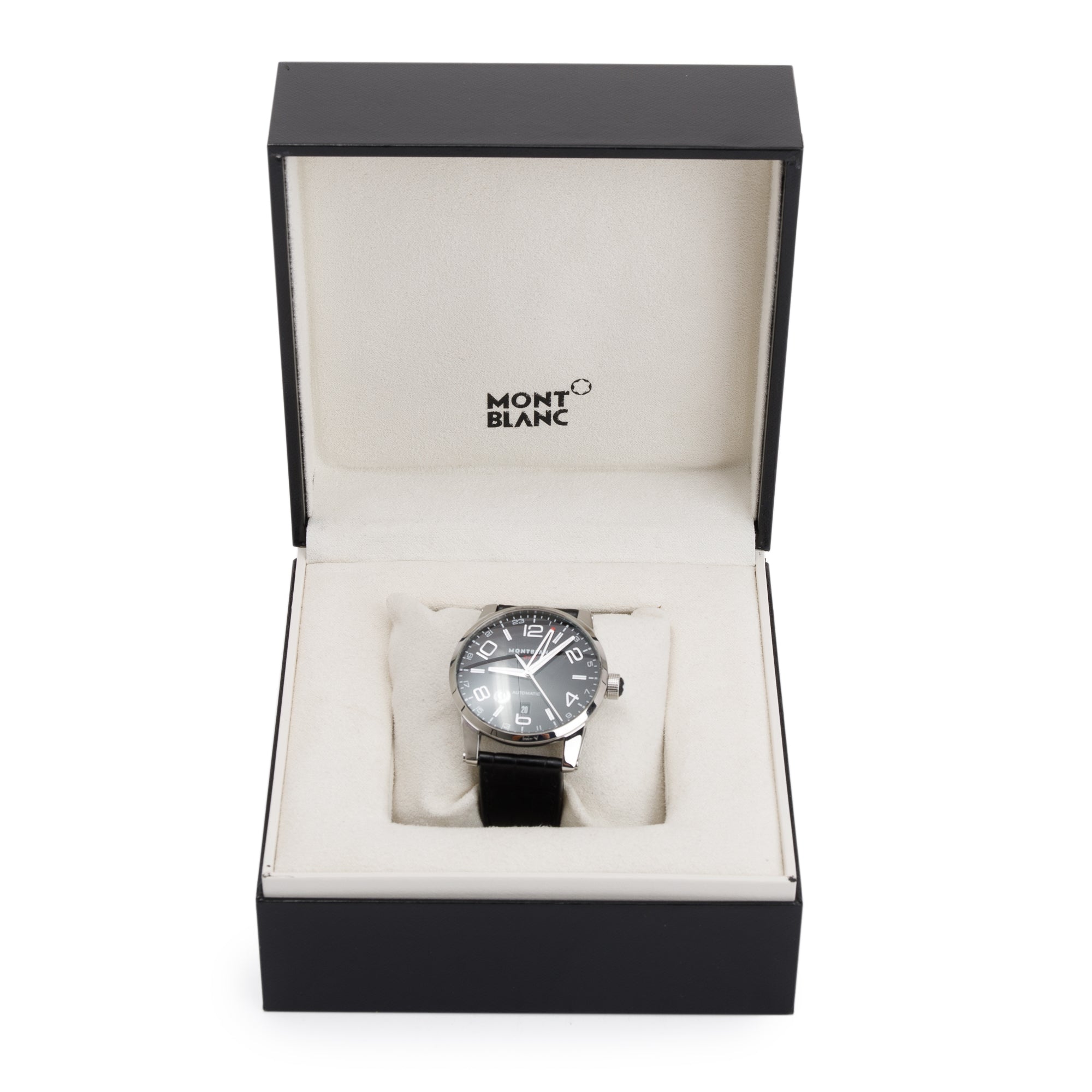 Montblanc Stainless Steel Timewalker GMT 42 MM Automatic Watch w/ Box