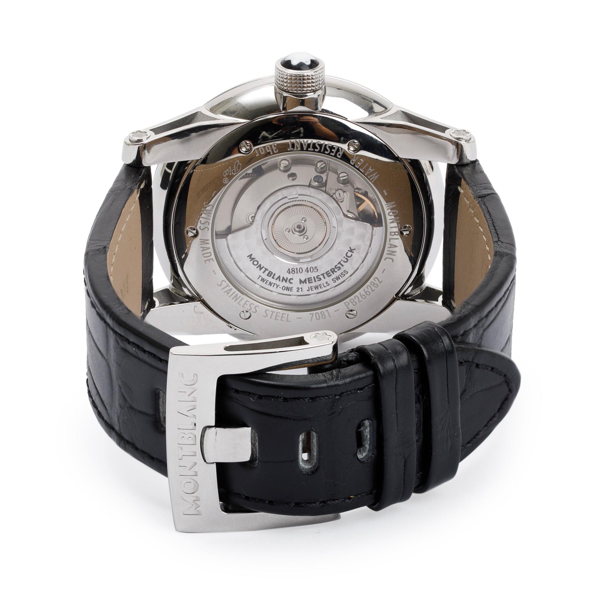 Montblanc Stainless Steel Timewalker GMT 42 MM Automatic Watch w/ Box