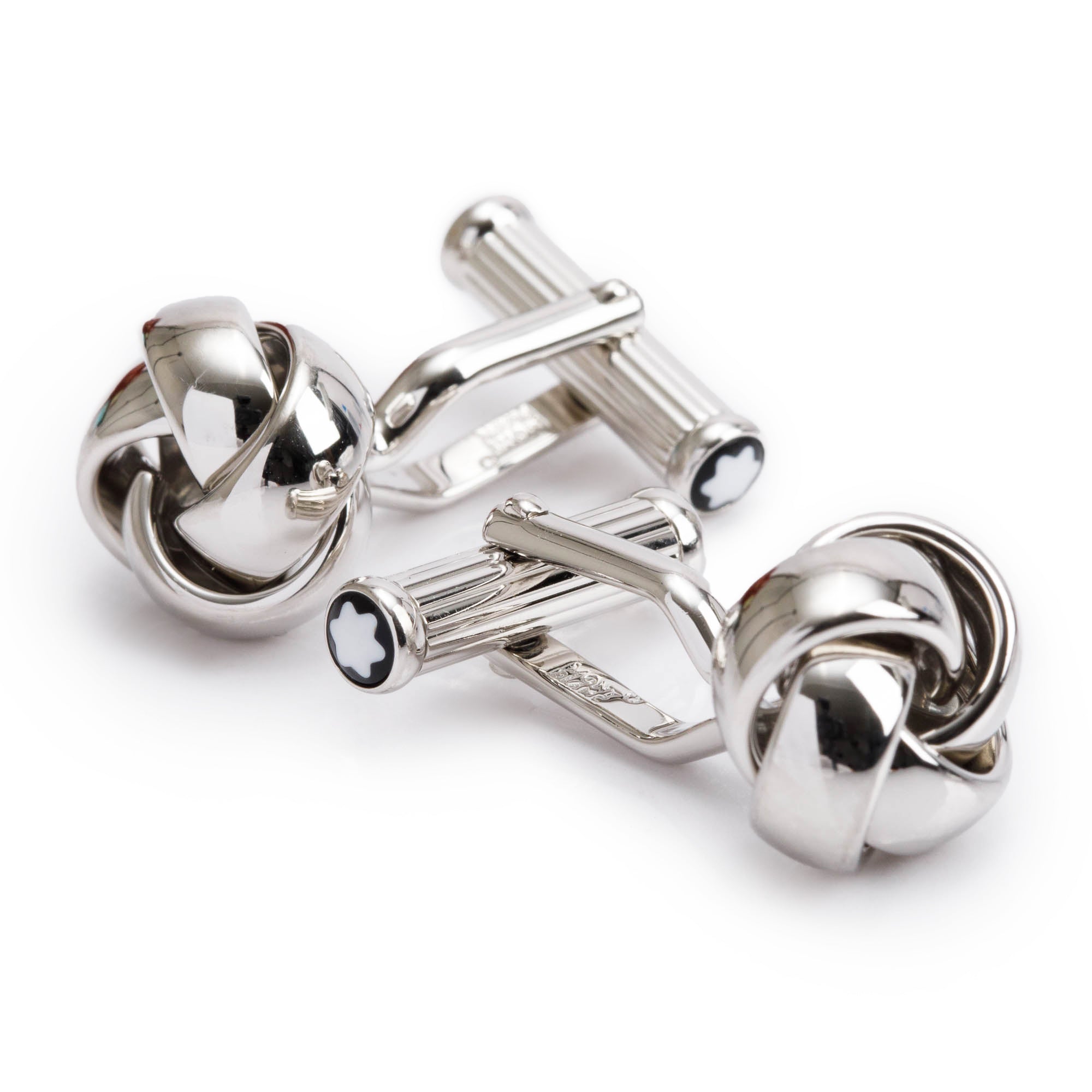 Montblanc Stainless Steel Twist Knot Cufflinks