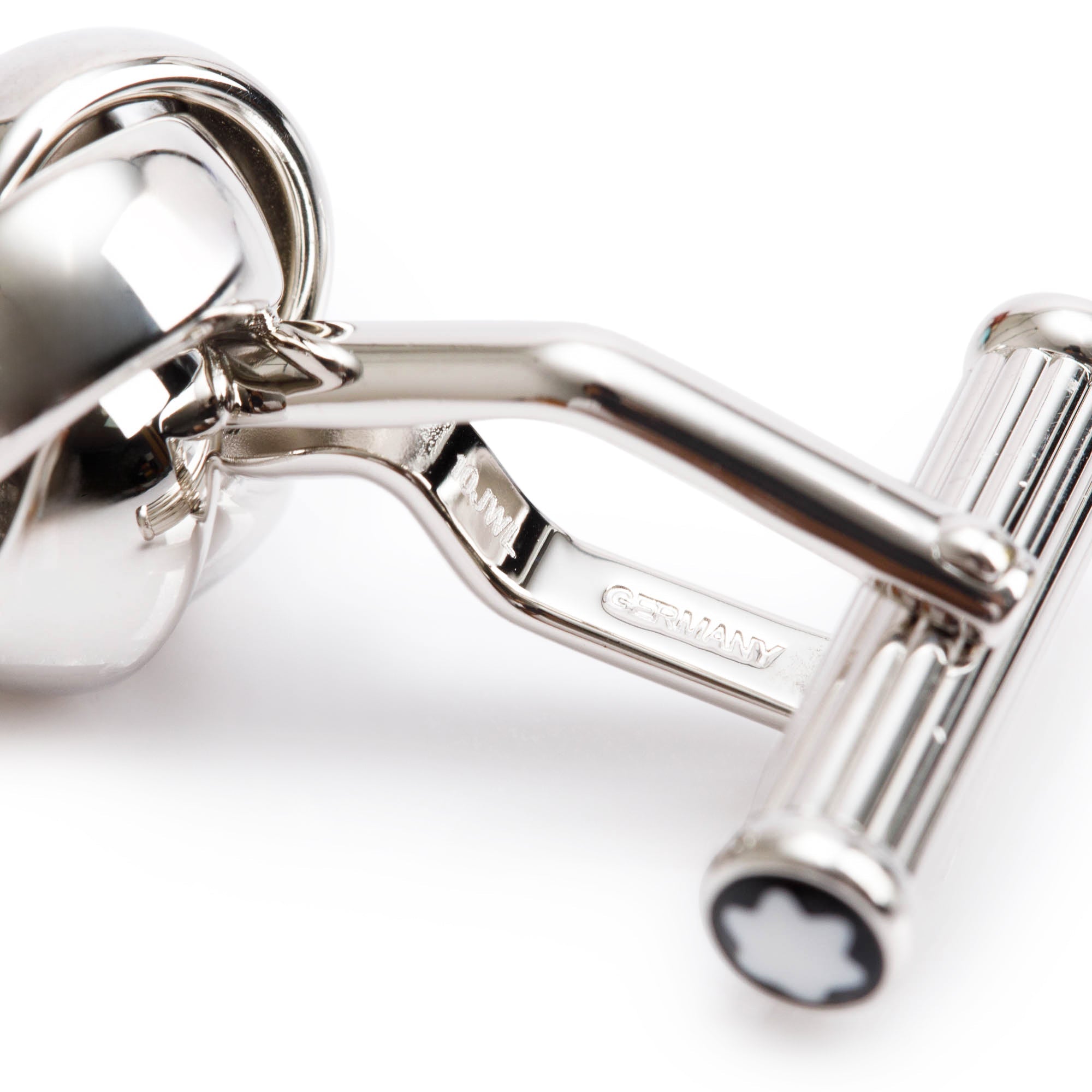 Montblanc Stainless Steel Twist Knot Cufflinks