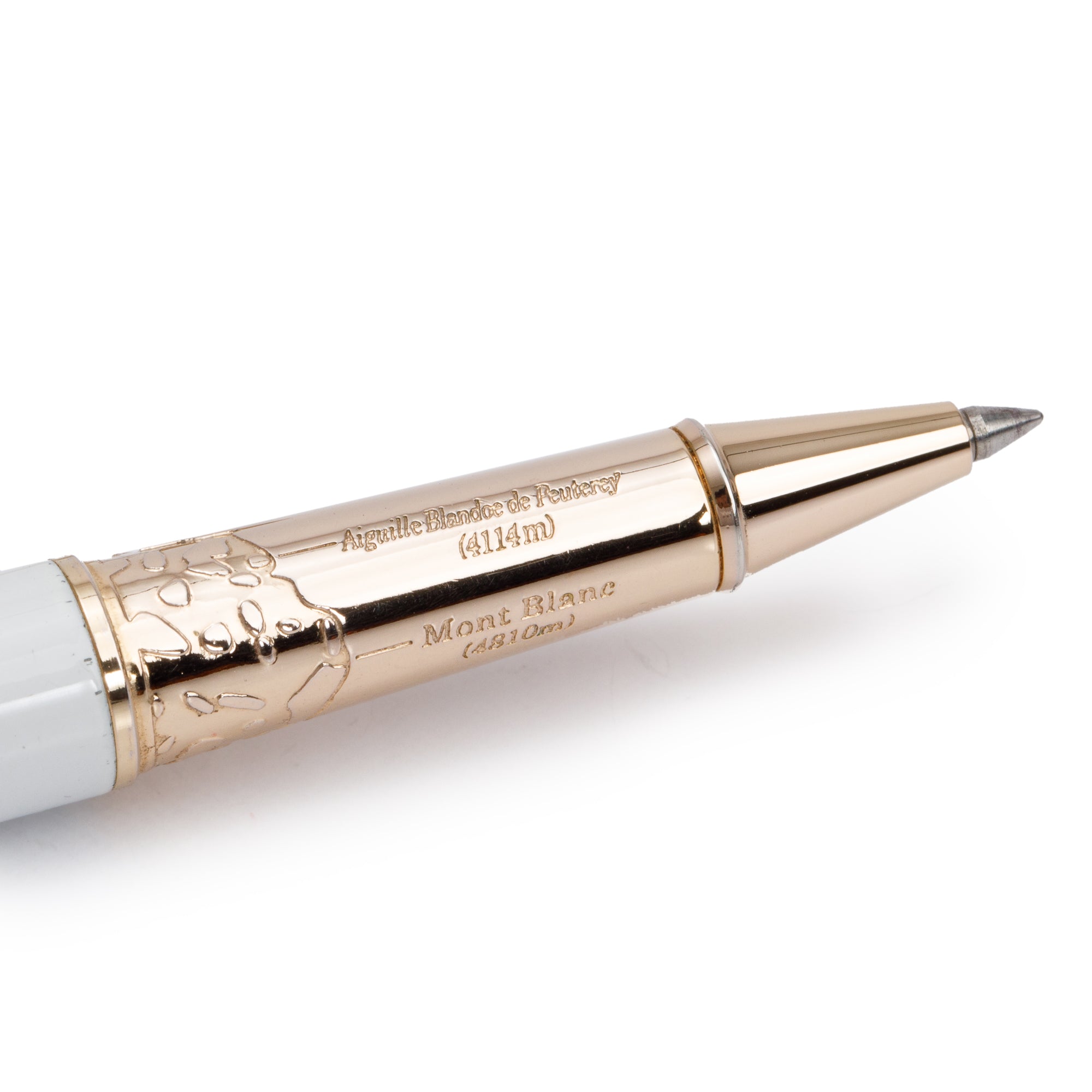 Montblanc Yellow Gold Coated Meisterstuck Tribute to the Montblanc Mozart Rollerball Pen