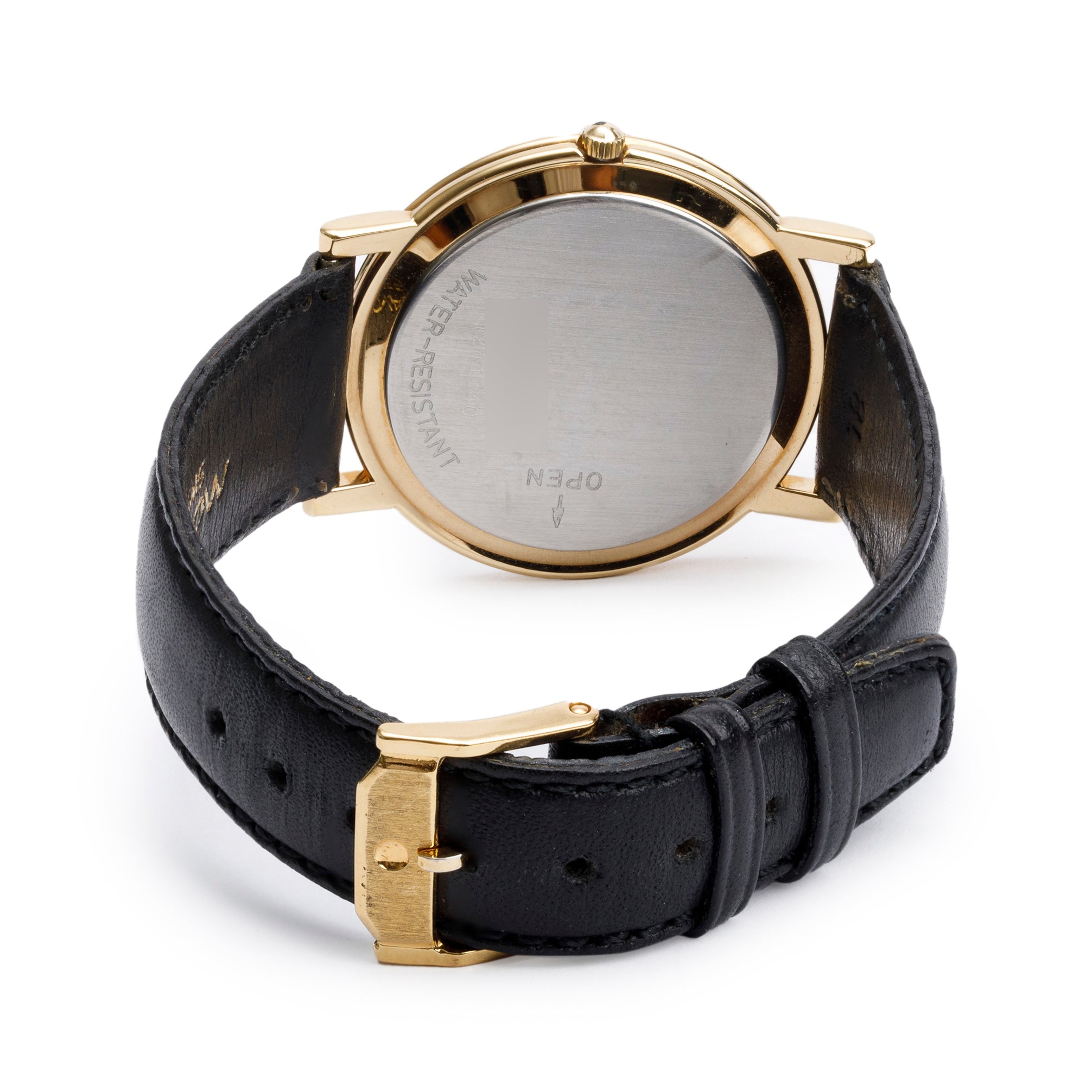 Movado Gold Plated Stainless Steel Museum 34 MM Quartz Watch