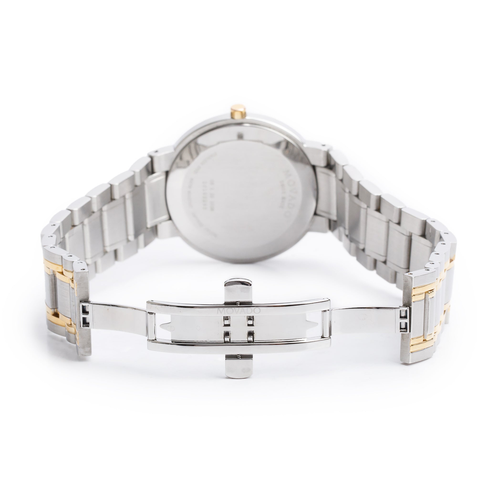 Movado Gold-Plated & Stainless Steel Stiri 40 MM Quartz Watch