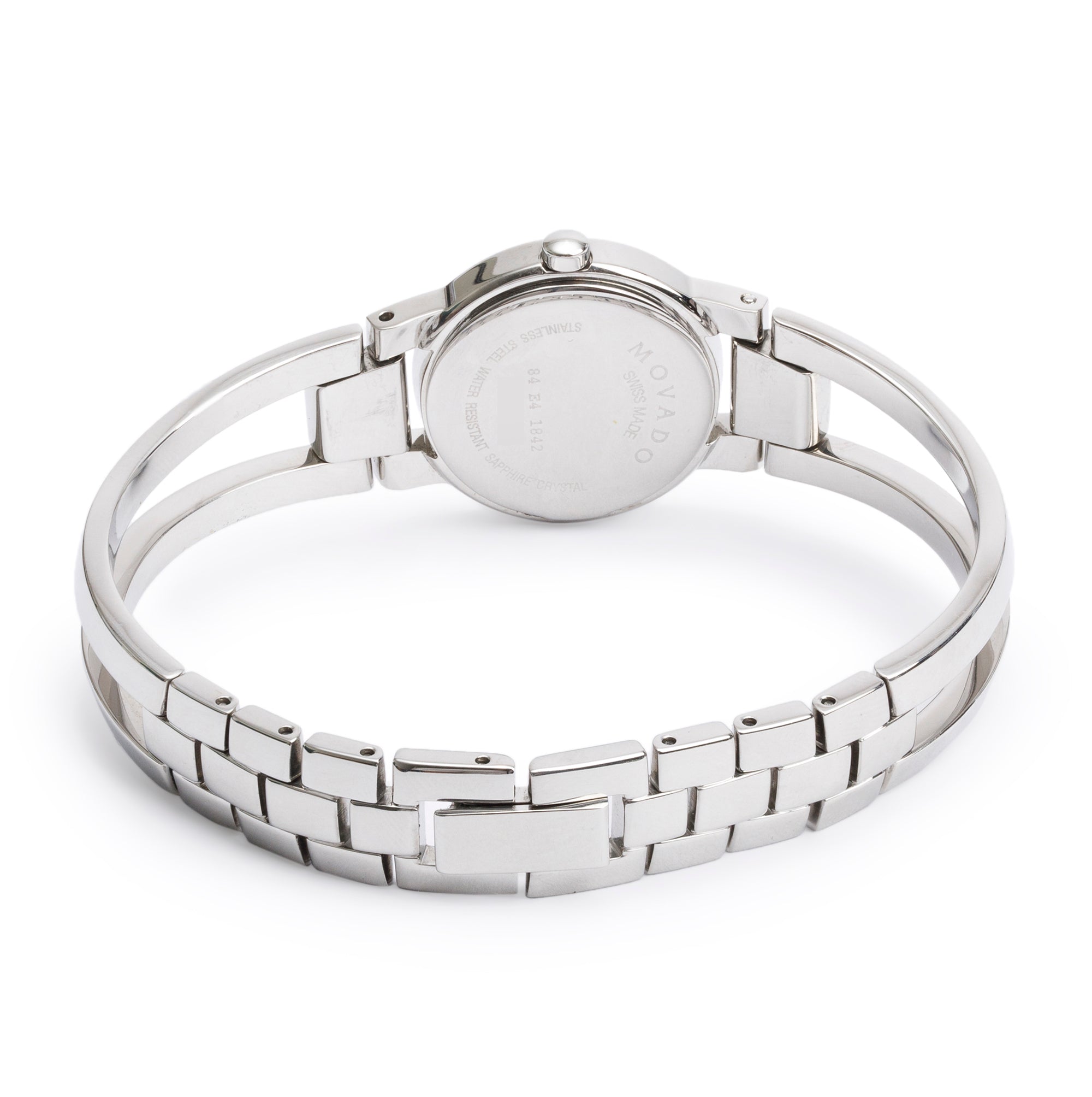 Movado Stainless Steel Amorosa 24 MM Quartz Watch w/ Box