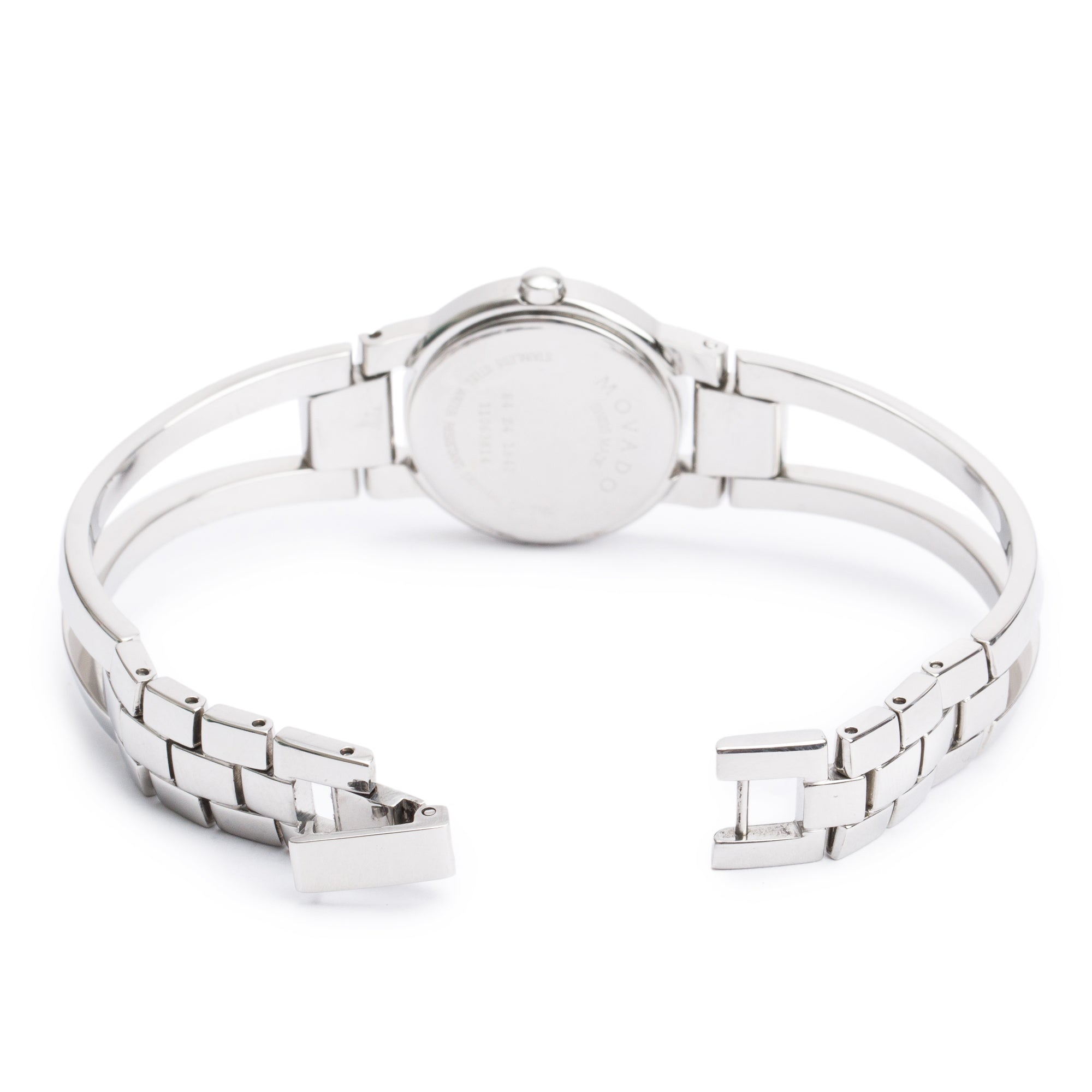 Movado Stainless Steel Amorosa 24 MM Quartz Watch w/ Box