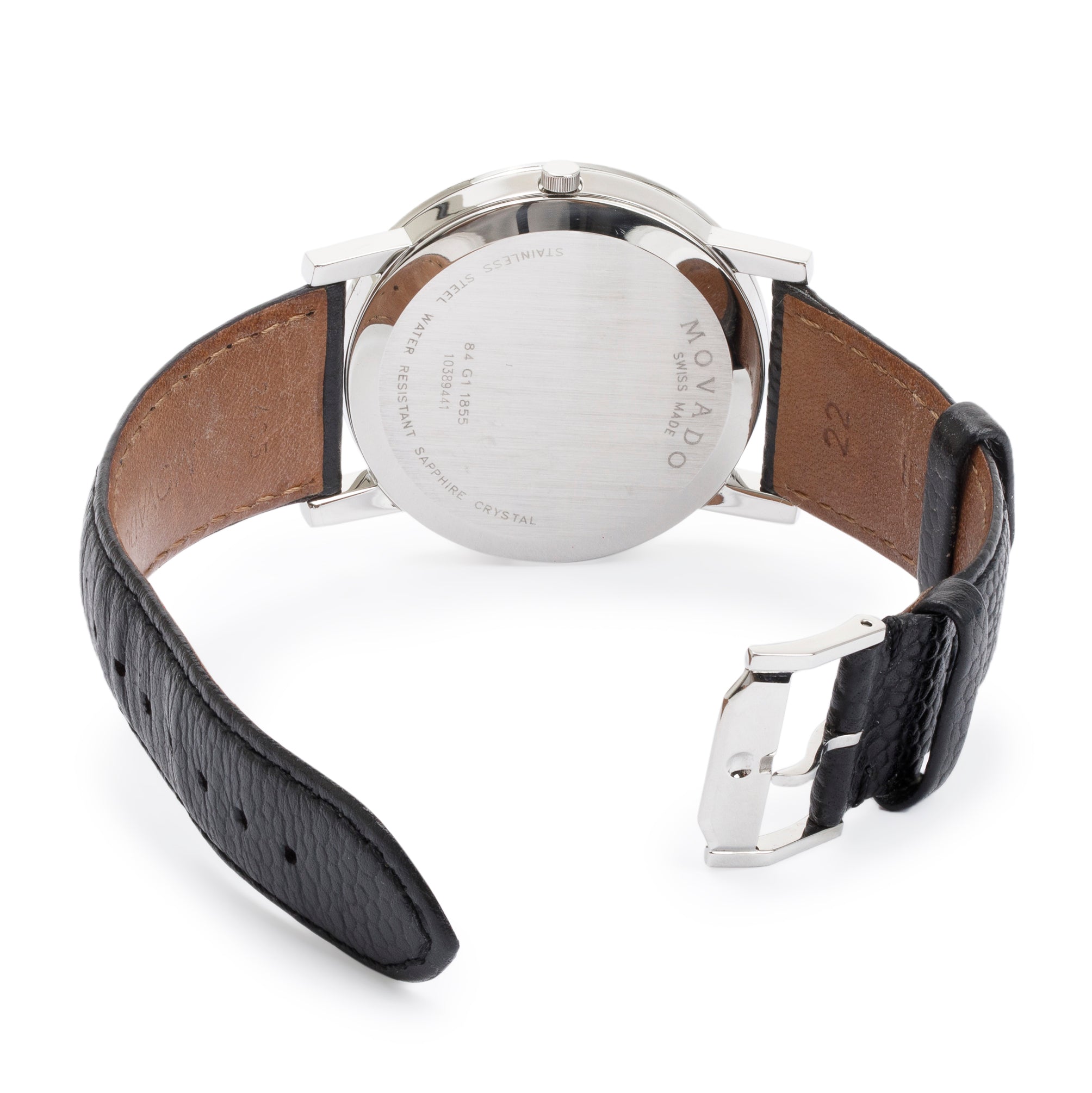 Movado Stainless Steel Classic 40 MM Watch