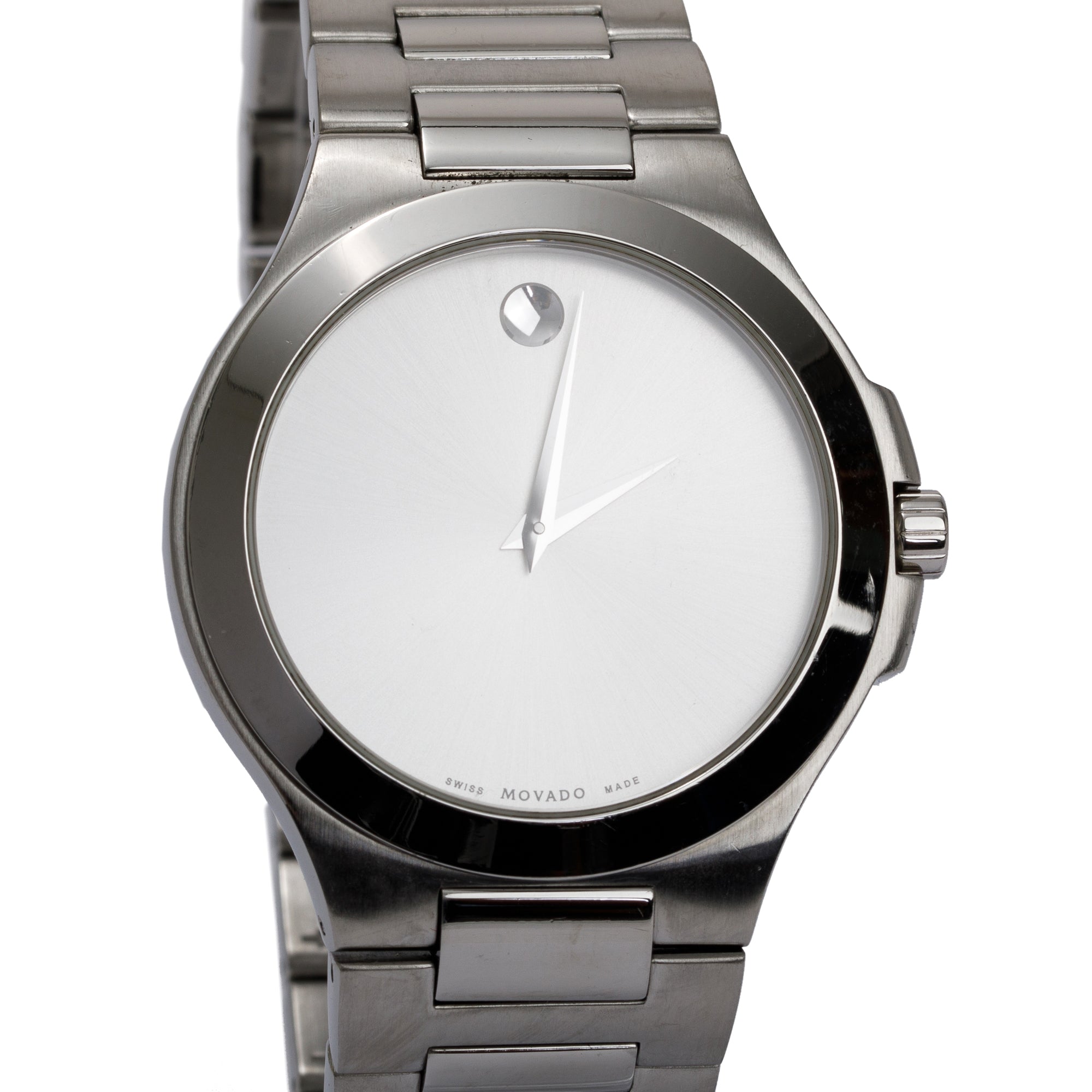 Movado Stainless Steel Corporate Exclusive 42 MM Watch