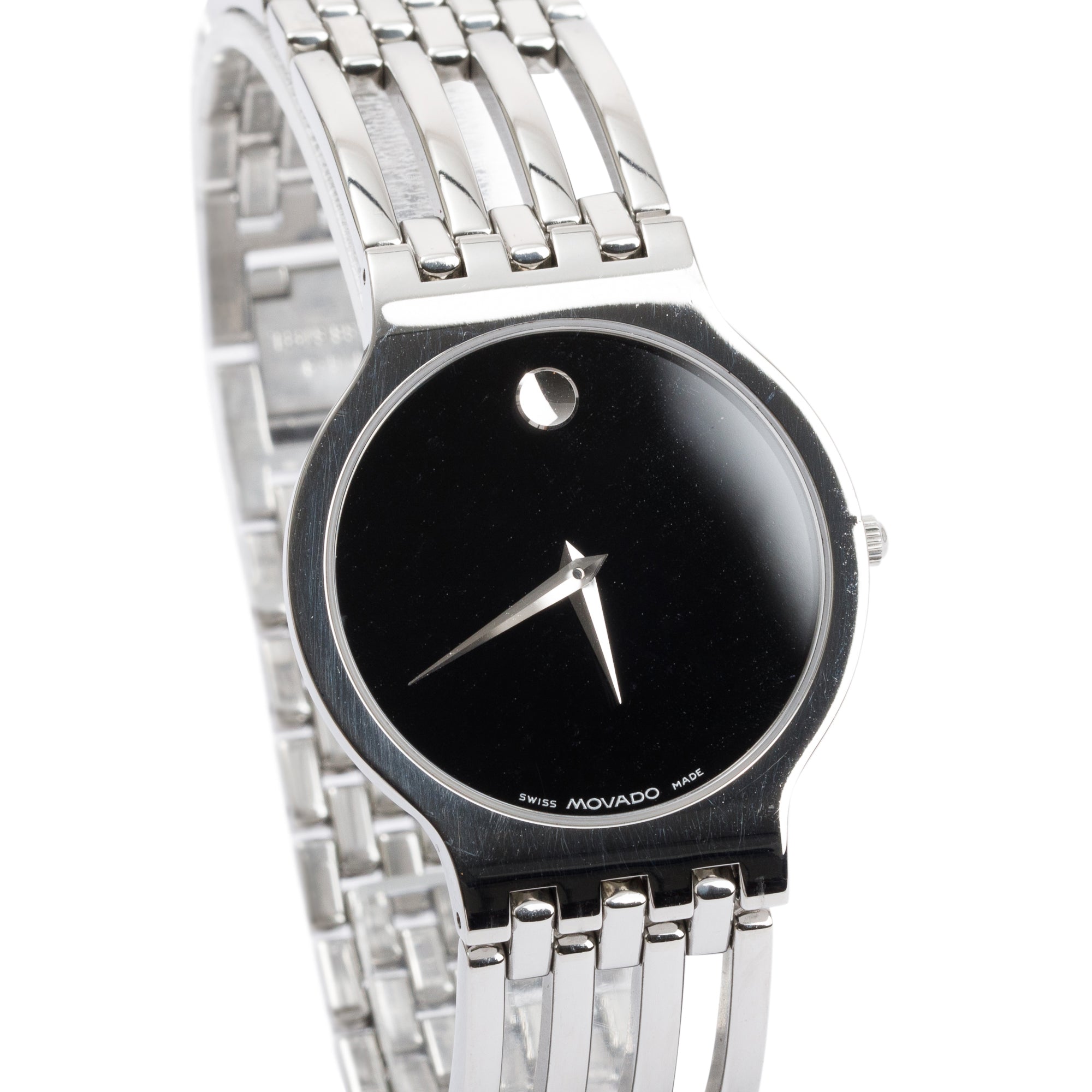 Movado Stainless Steel Esperanza 32 MM Quartz Watch w/ Box