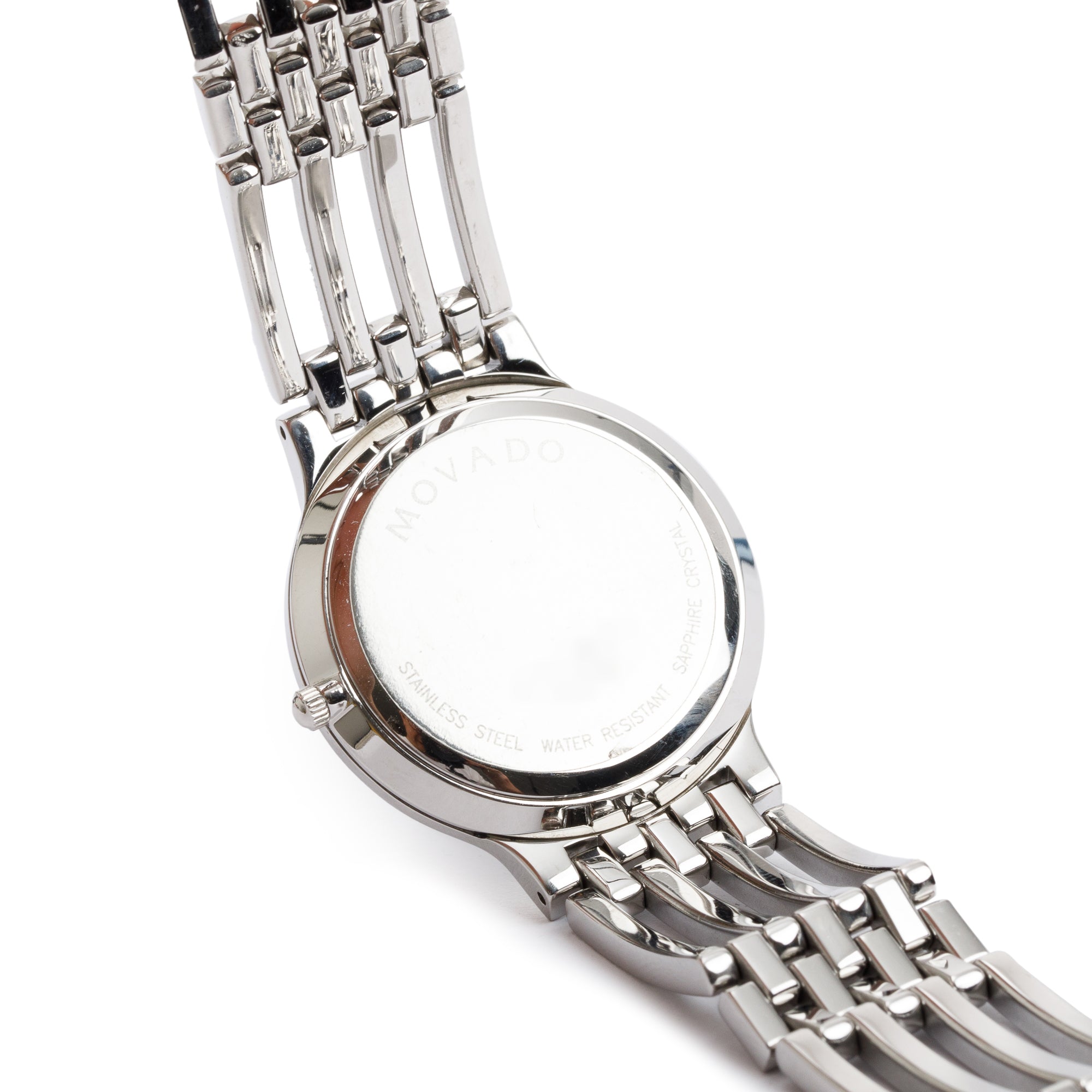 Movado Stainless Steel Esperanza 32 MM Quartz Watch w/ Box