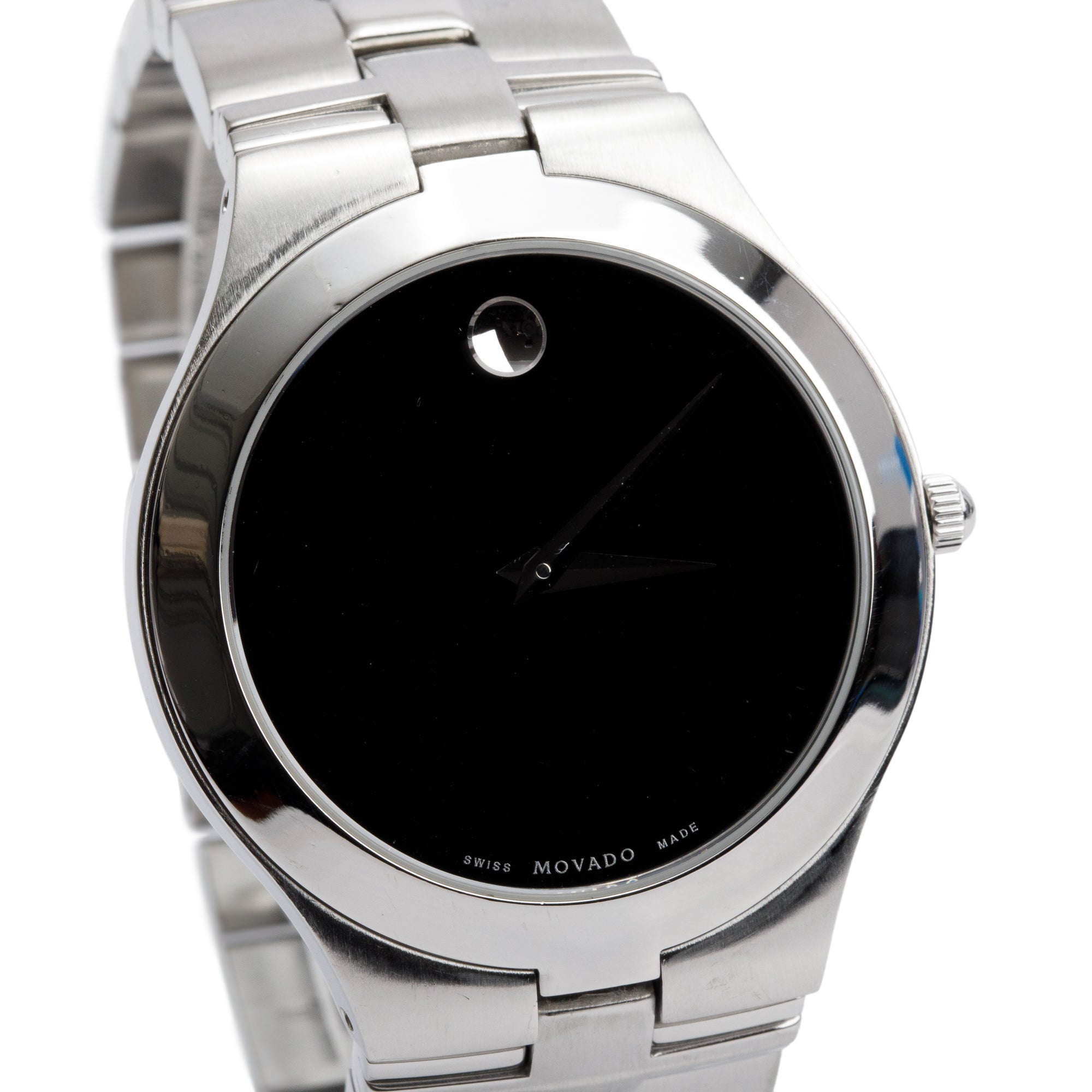 Movado Stainless Steel Juro 36 MM Quartz Watch