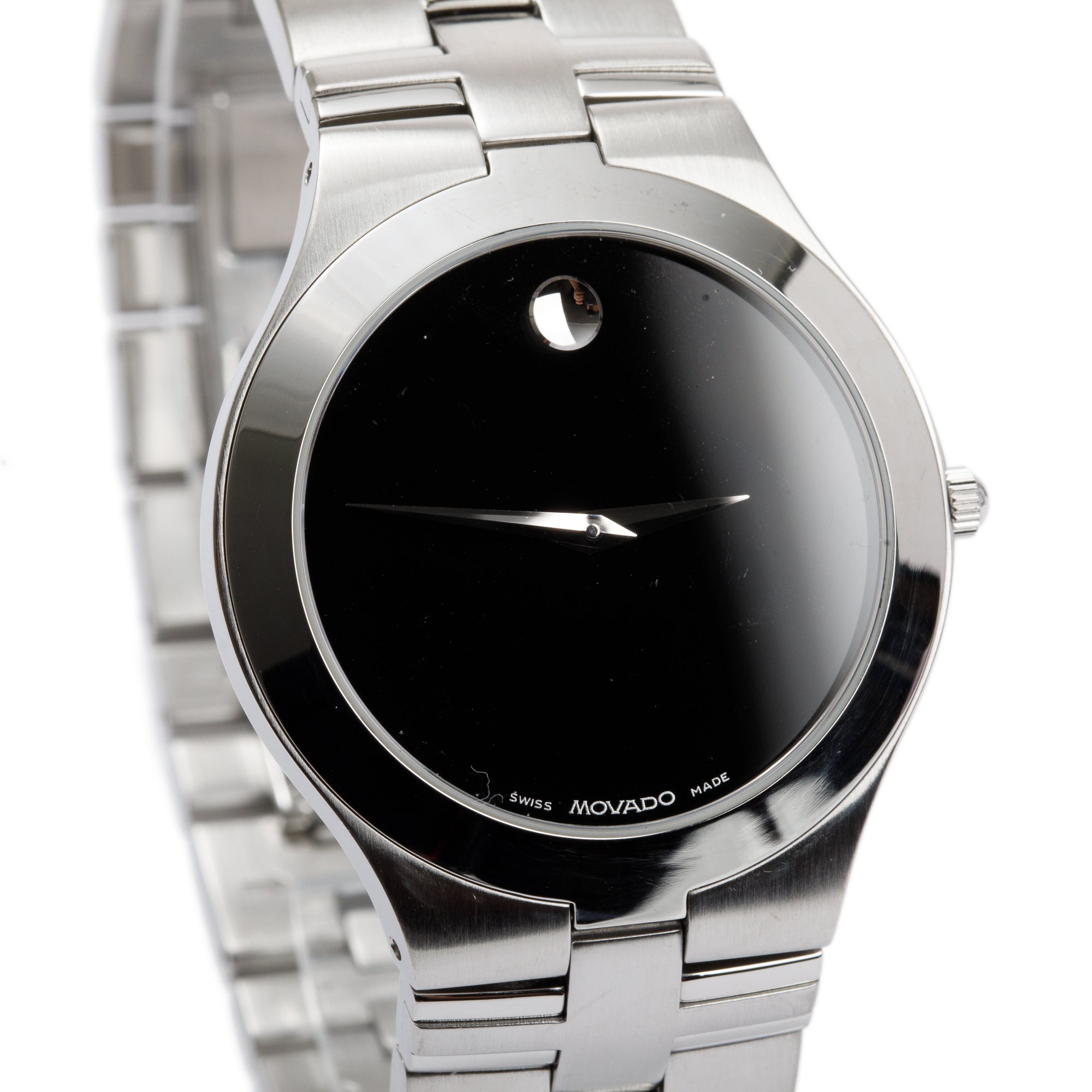 Movado Stainless Steel Juro 36 MM Watch