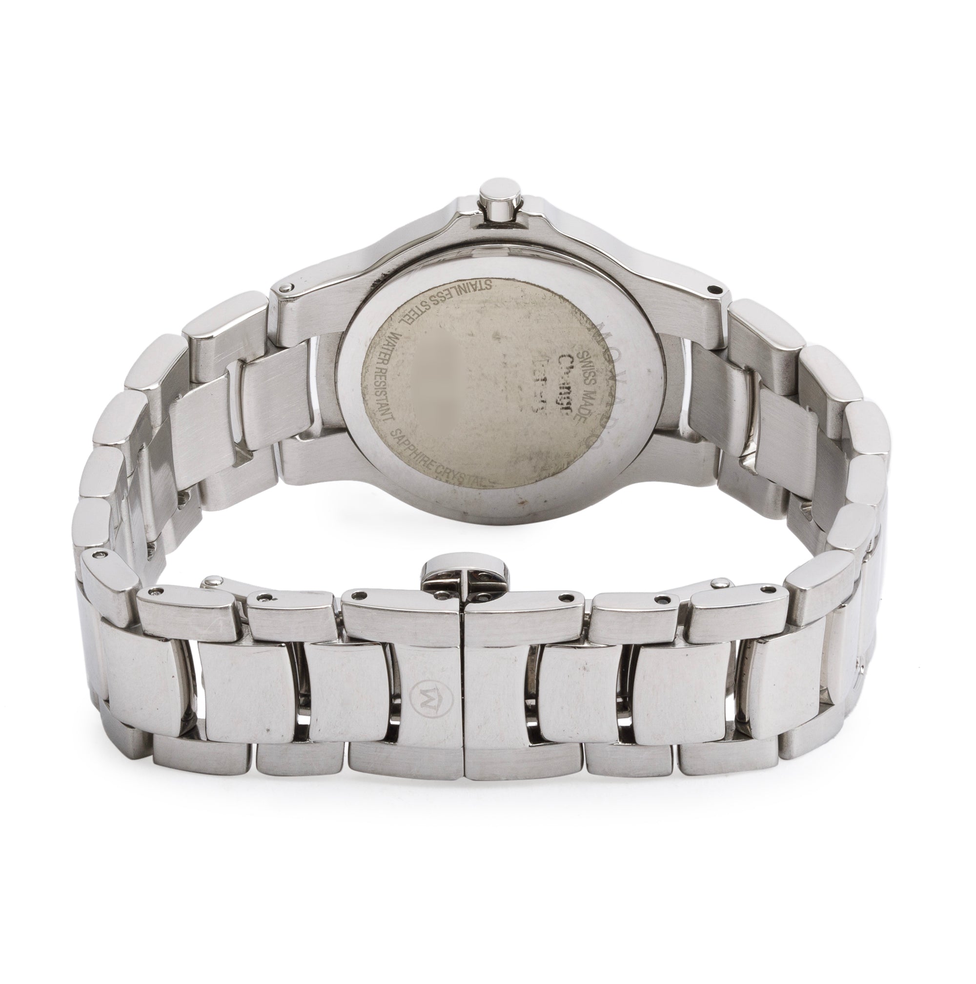 Movado Stainless Steel Meza 26 MM Quartz Watch